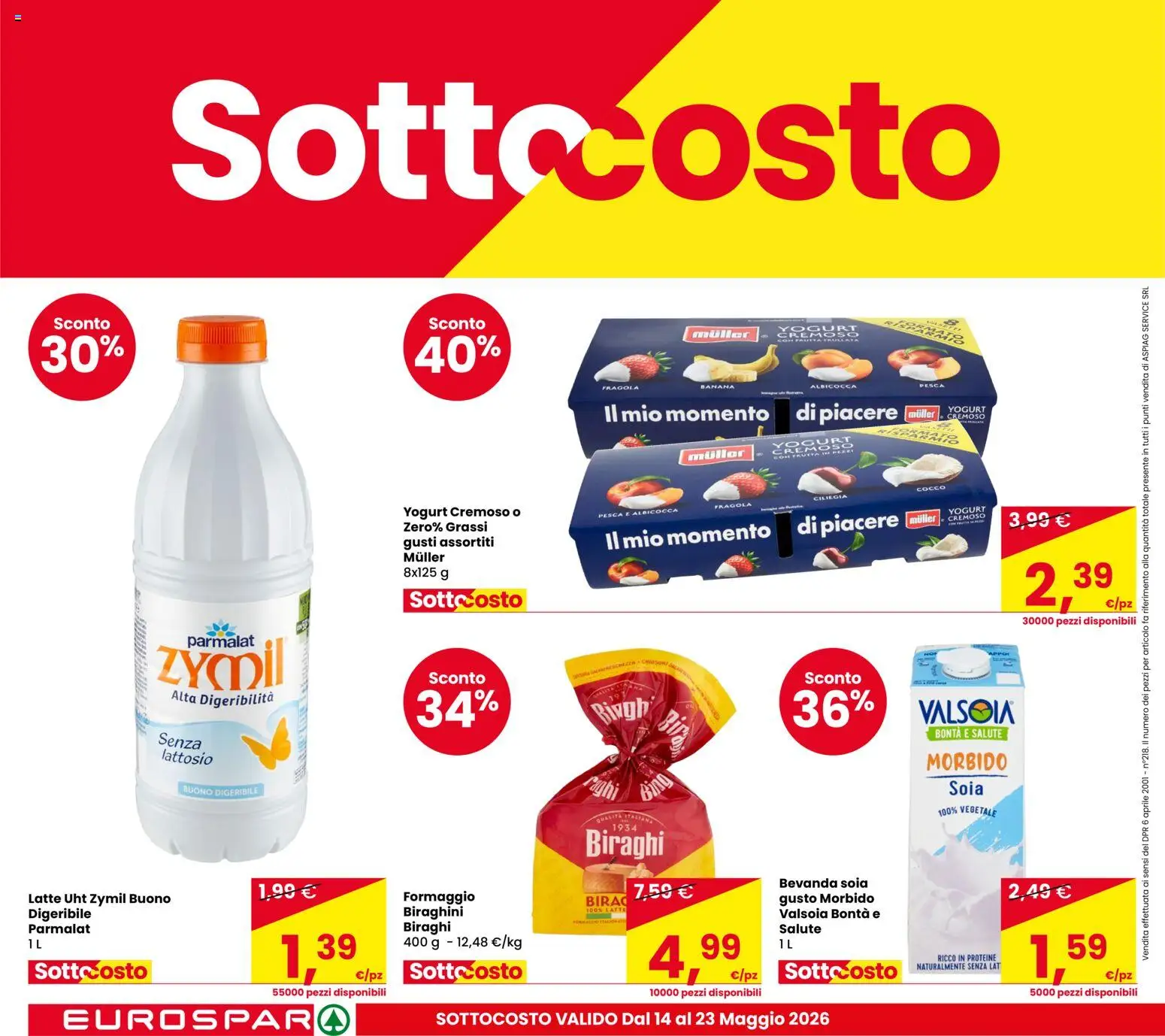 Volantino Eurospar del 14.05.2026 | Pagina: 2
