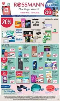 Rossmann Prospekt 	 ab 18.05.2026 gültig
