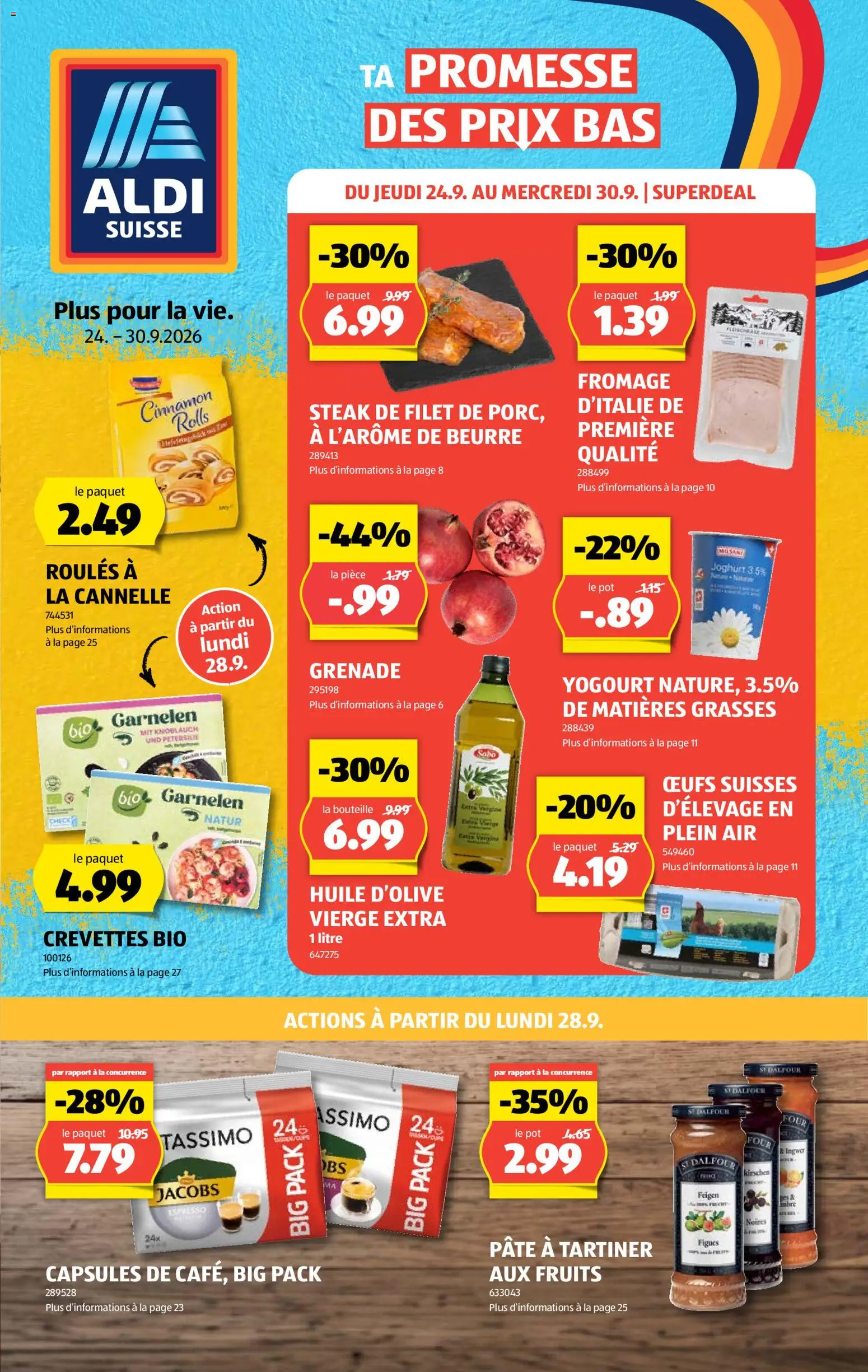 Aldi aktionen FR – gültig ab 24.09.2026 | Seite: 1