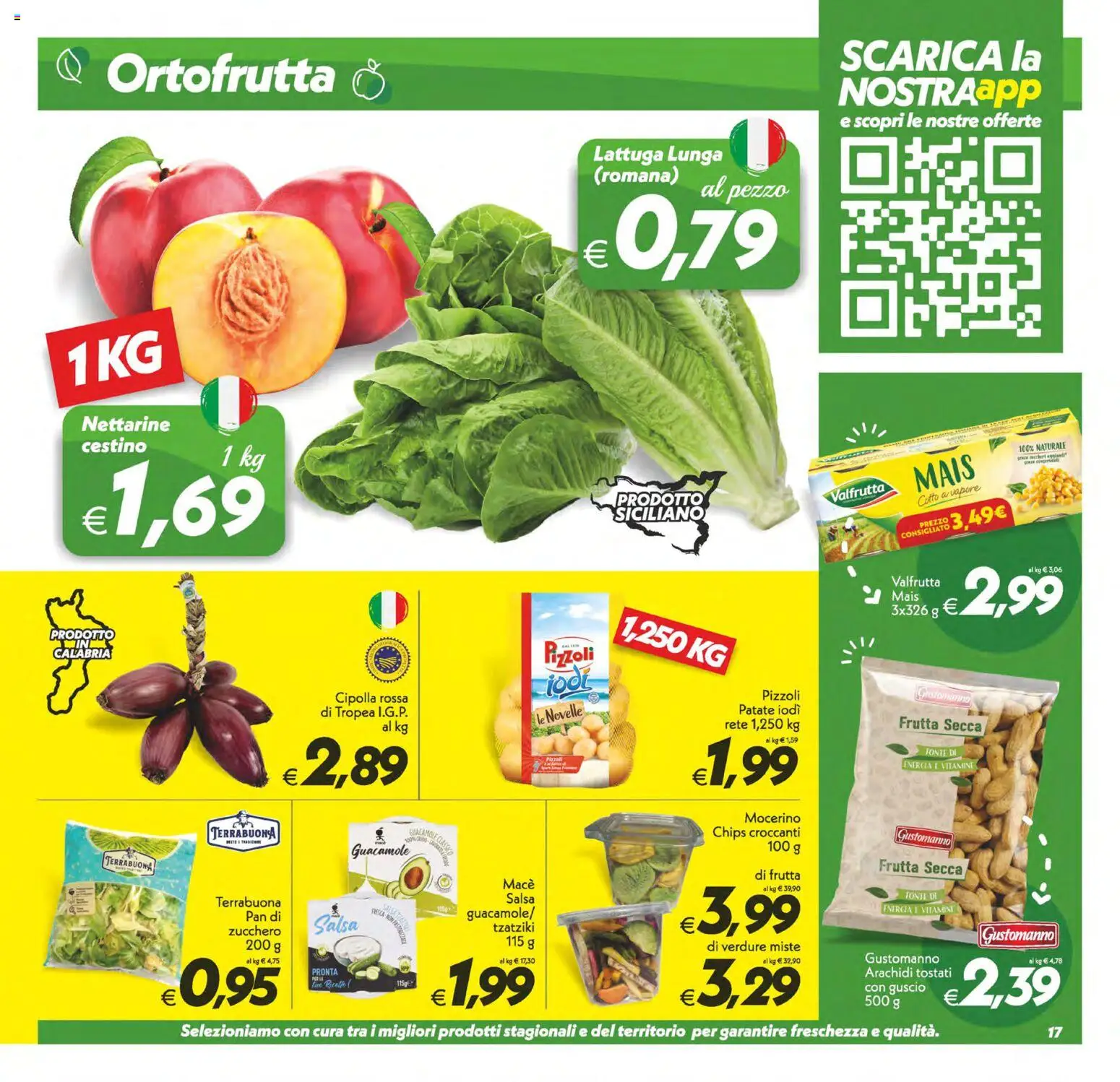 Volantino SuperConveniente del 21/08/2026 | Pagina: 17 | Prodotti: Patate, Verdure, Salsa, Cestino