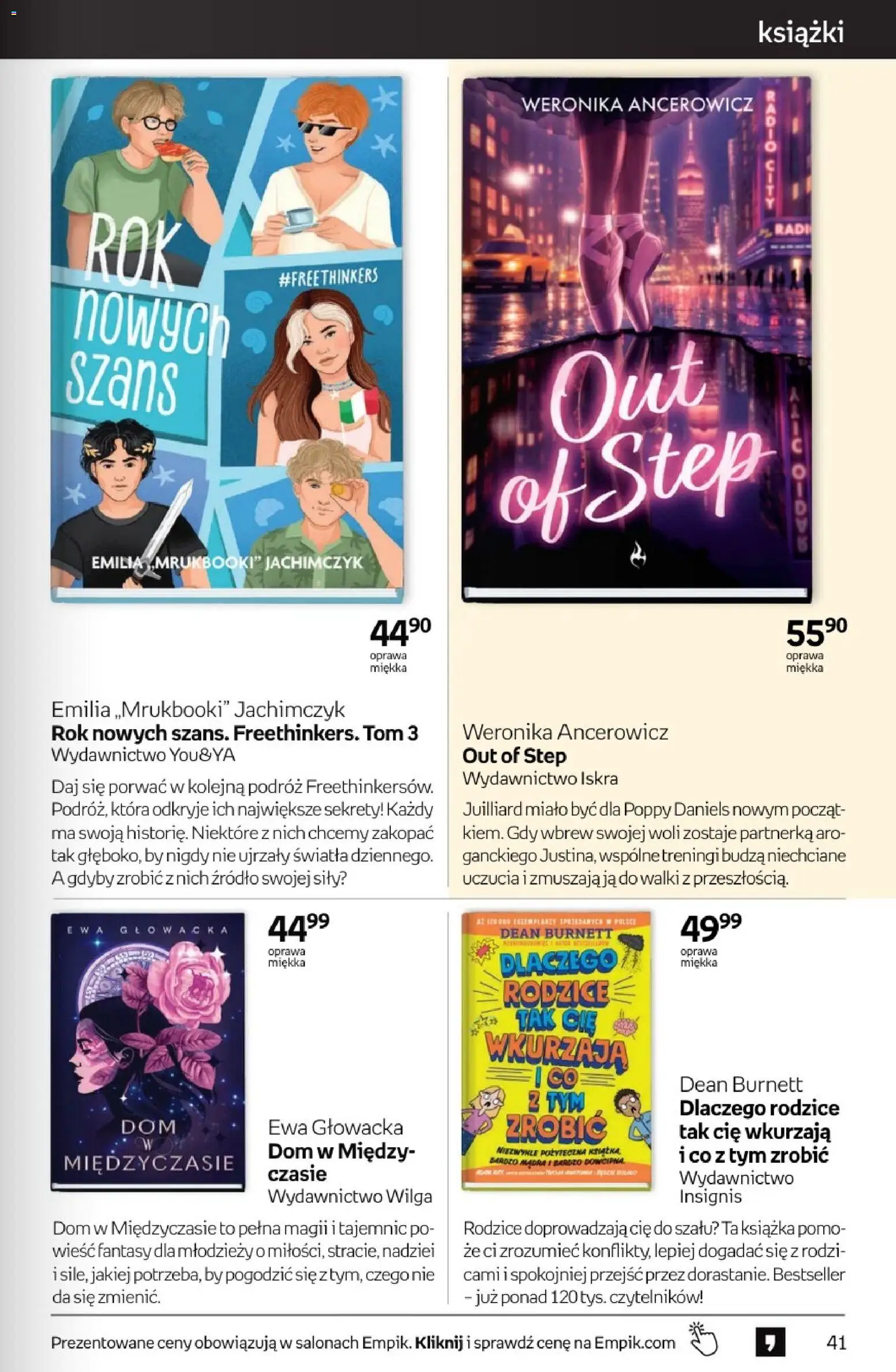 Empik promocje od 23.09.2026 | Strona: 41 | Produkty: Książki