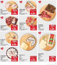 GAVRILOVIĆ, Buđola, 100 g, MPC 2.5.2025=22,5€, (= 1 kg 15,90€) - Pregled kataloga iz trgovine Kaufland, vrijedi od 07.10.2026 | Stranica: 19