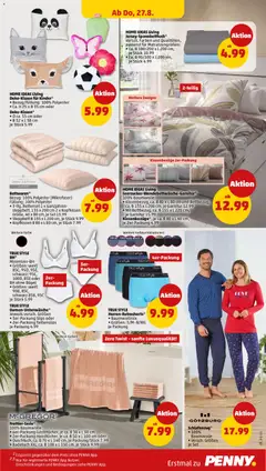 Kopfkissen B 80 x L 80 cm, je Stück 7.99 ab 24.08.2026 gültig | Seite: 25