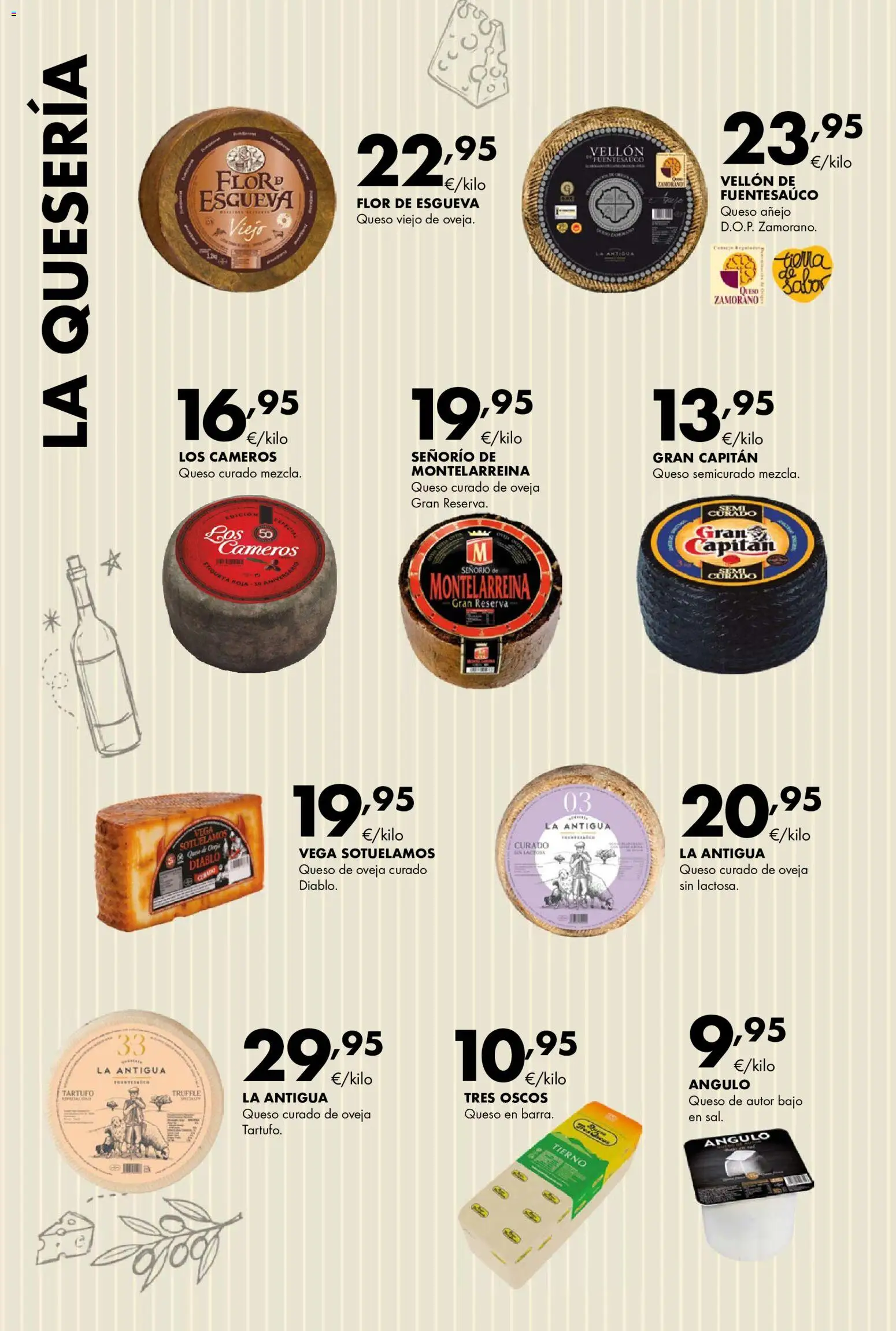 Lupa Supermercados folleto │ válido desde el 17/09/2026 | Página: 14 | Productos: Queso de oveja, Queso, Queso curado, Tierra