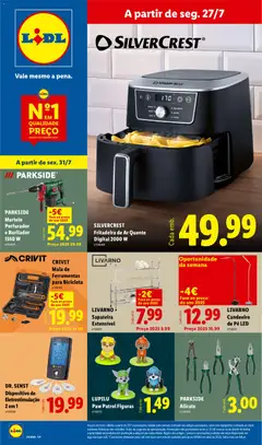 Pré-visualização Lidl Novidades válido de 27/07/2026
