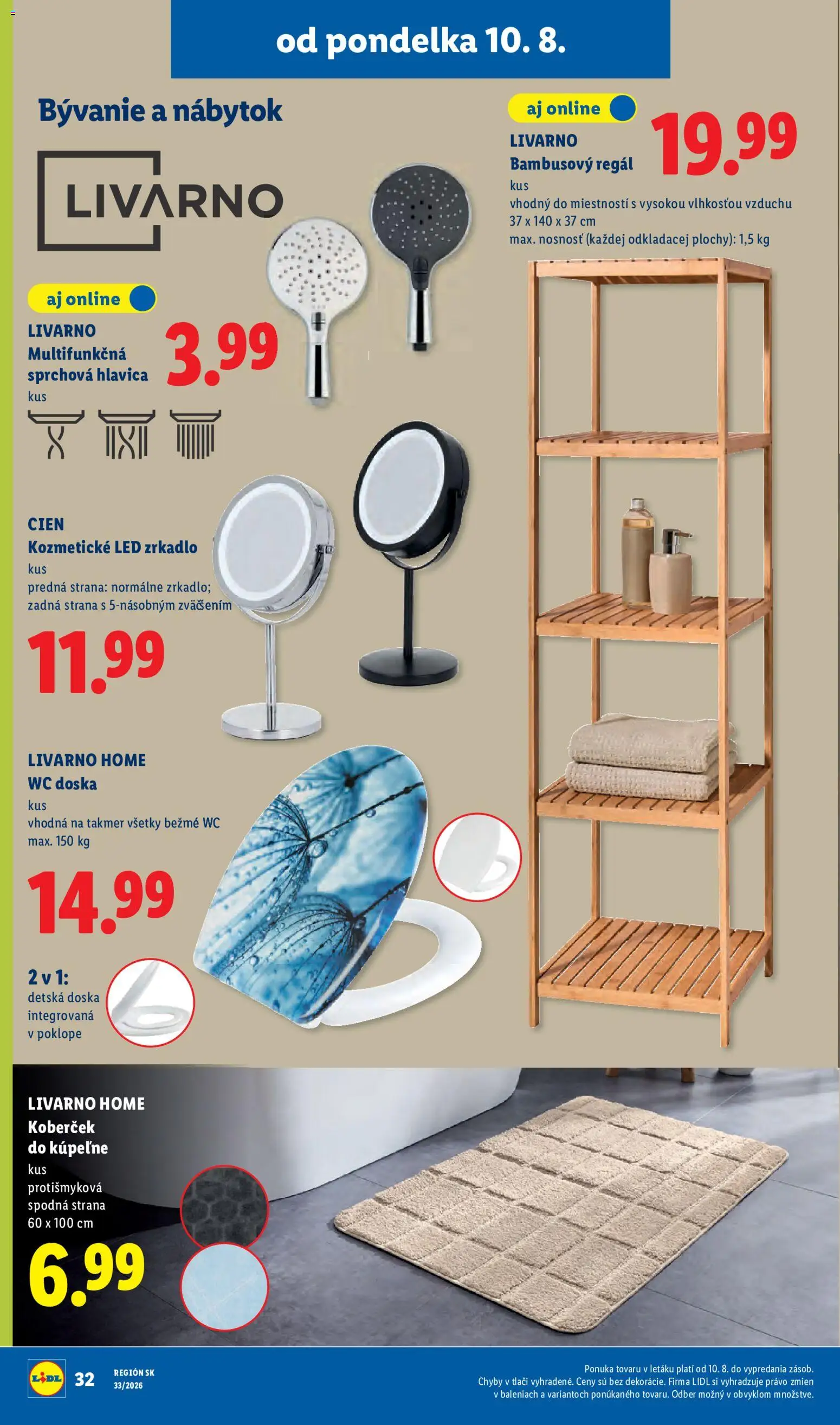 Nové Lidl akcie – leták je platný od 10.08.2026 | Strana: 44