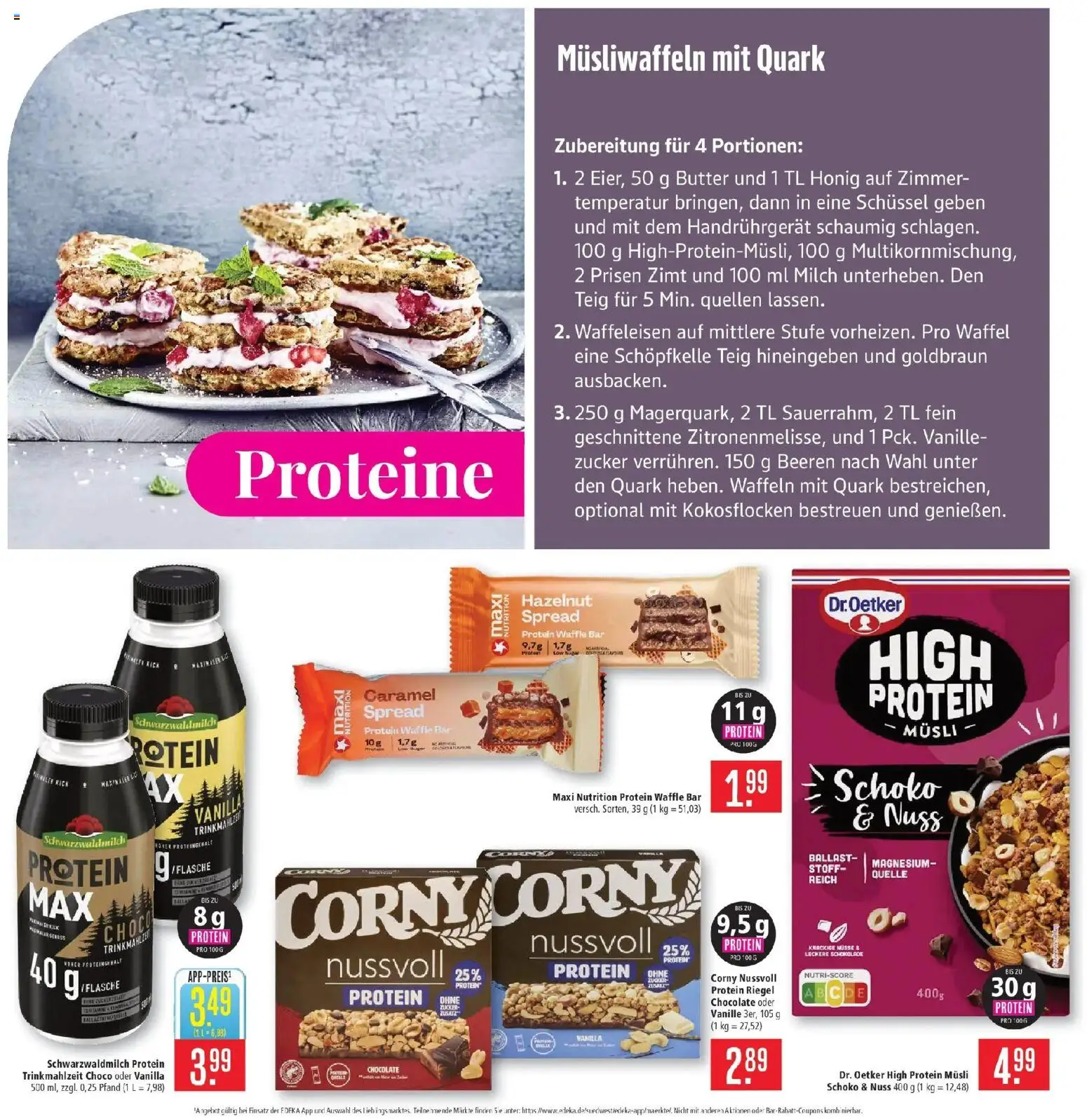 Marktkauf Prospekt Weil Am Rhein (ab 26.10.2026) » Angebote online | Seite: 16 | Produkte: Waffeln, Vanille, Zucker, Waffeleisen
