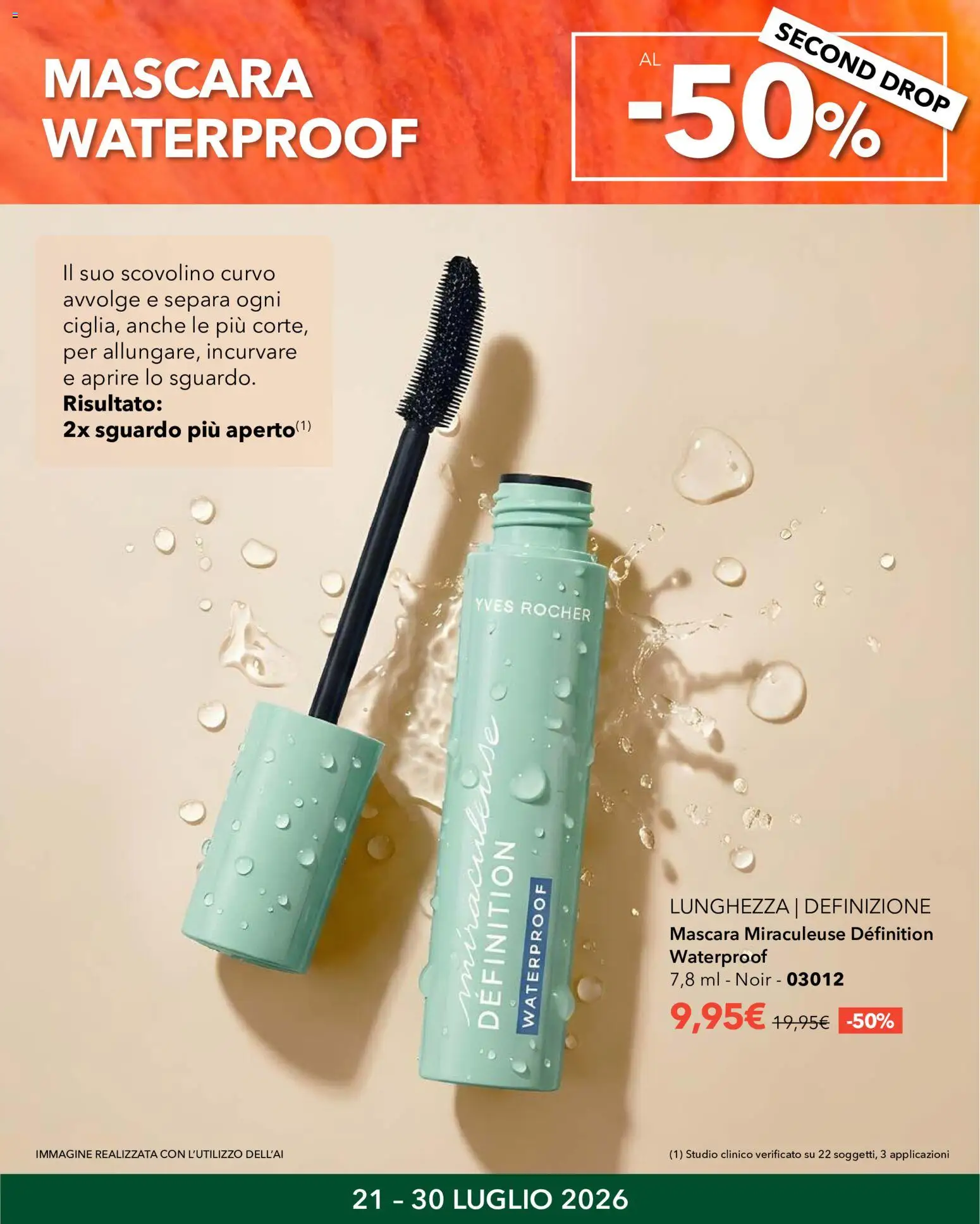 Volantino Yves Rocher del 21/07/2026 | Pagina: 15 | Prodotti: Mascara