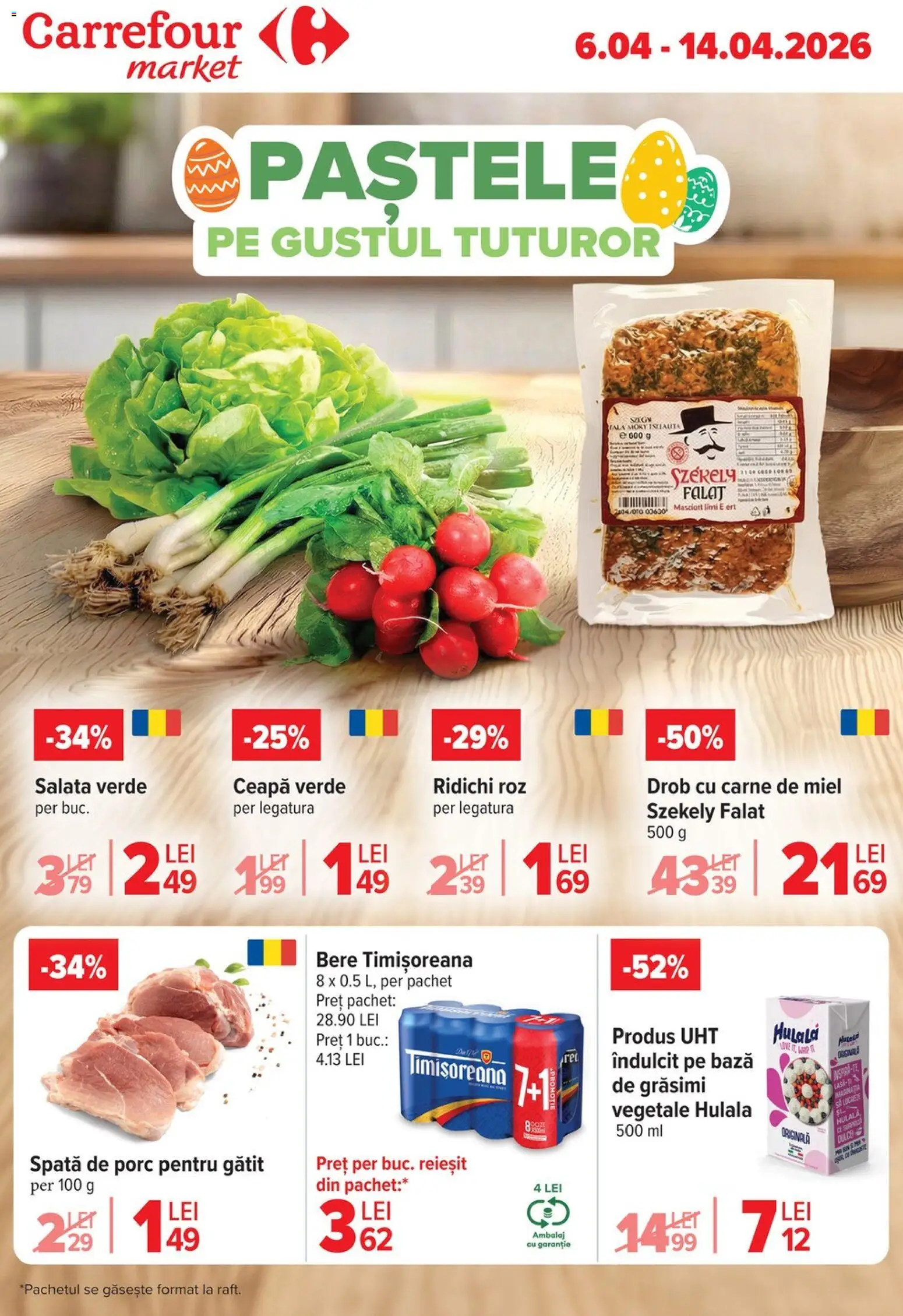Noul catalog Carrefour – valabil de la 06.04.2026 | Pagină: 1 | Produse: Bere