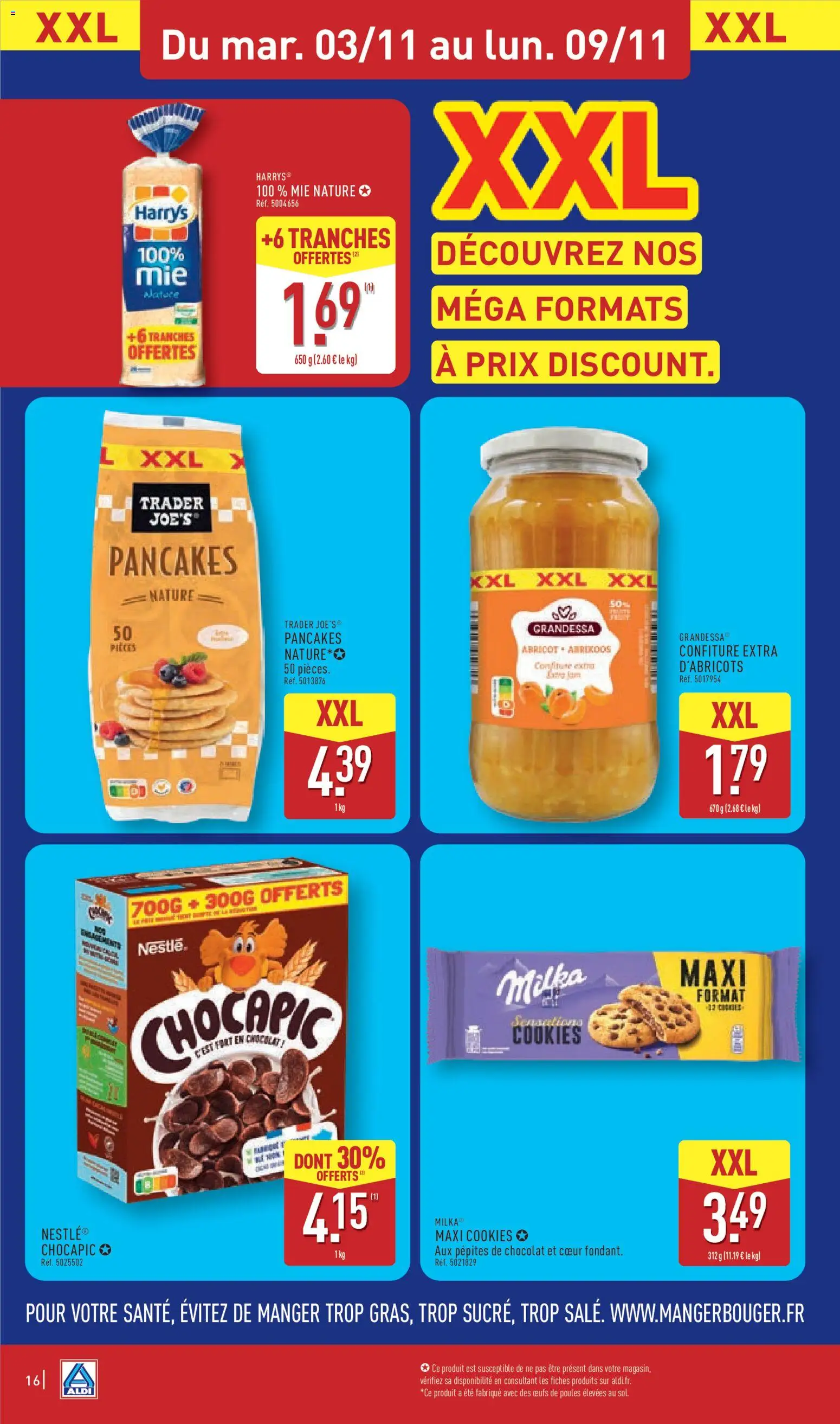 {H1} | Page: 20 | Produits: Cookies, Pancakes, Œufs, Cookies aux pepites de chocolat