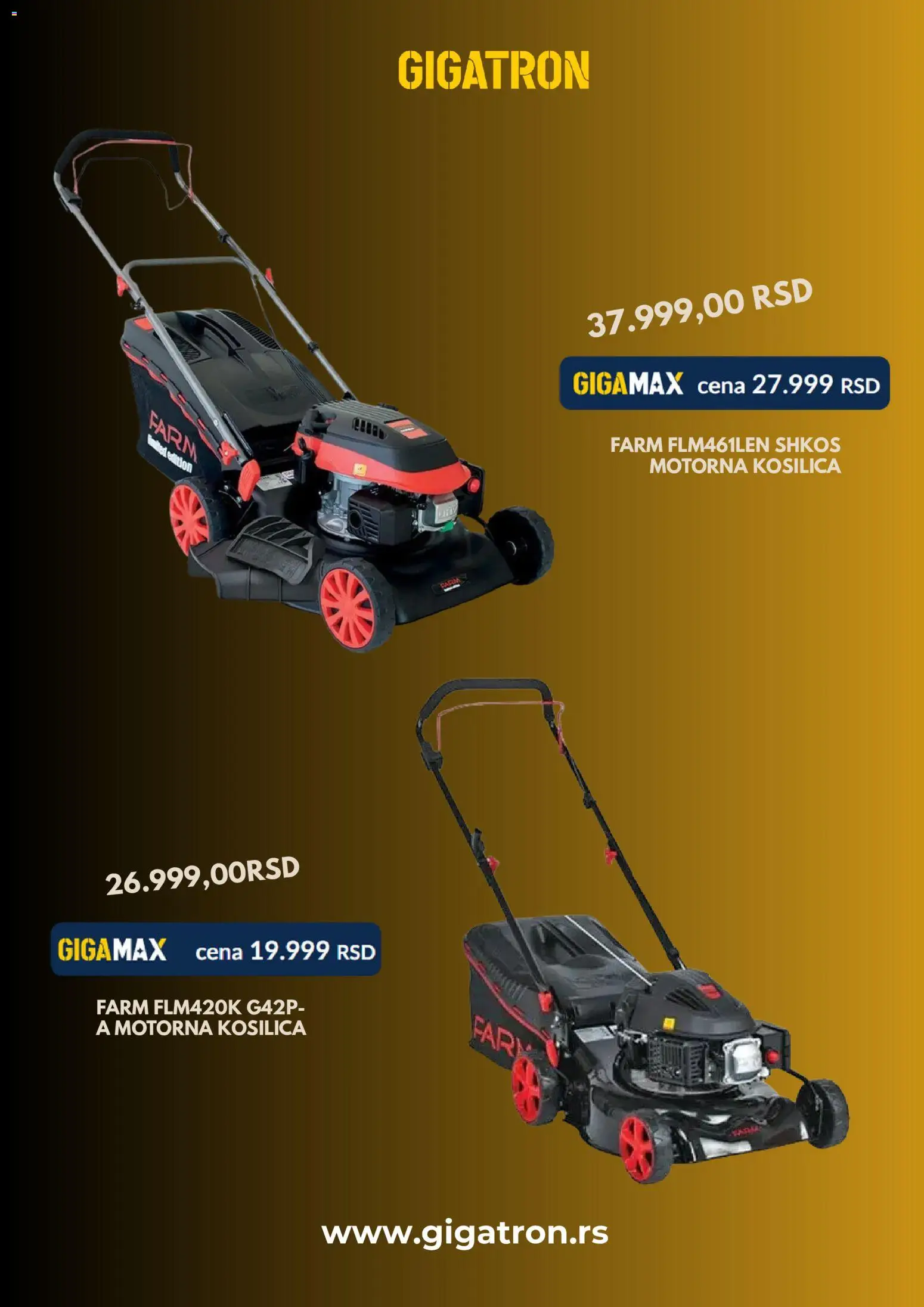 Gigatron katalog - važi od 02.05.2026 | Strana: 2 | Proizvode: Kosilica