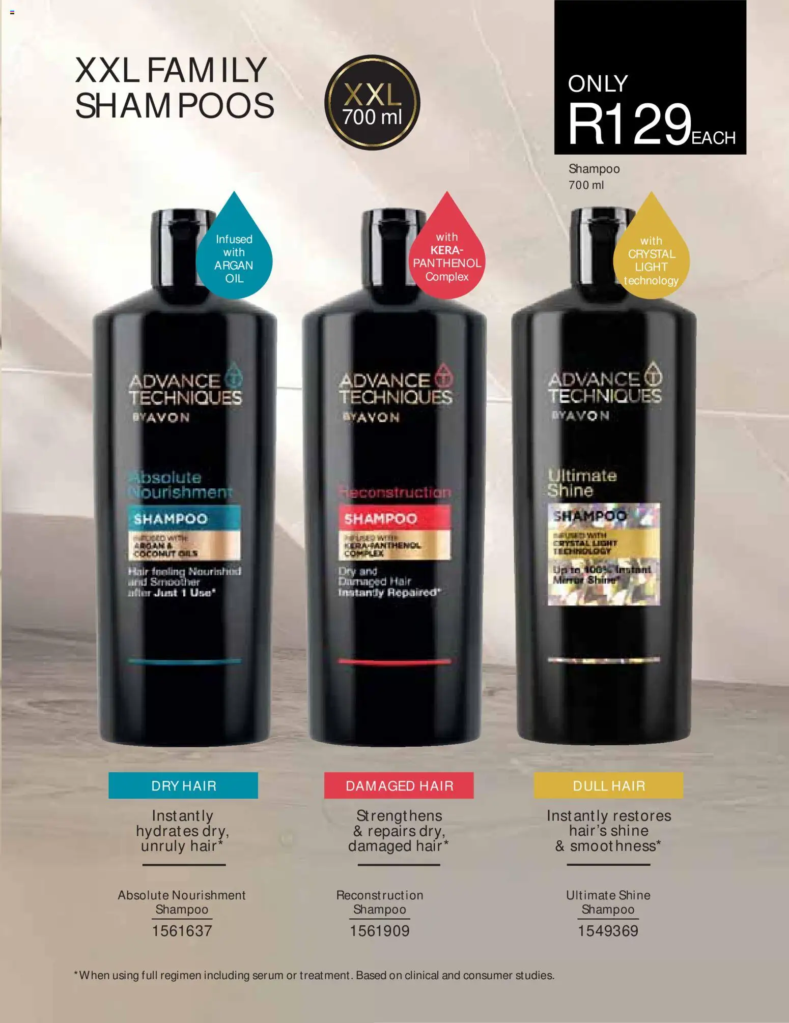 New Avon catalogue – valid from 01/09/2026 | Page: 145 | Products: Serum, Light, Shampoo