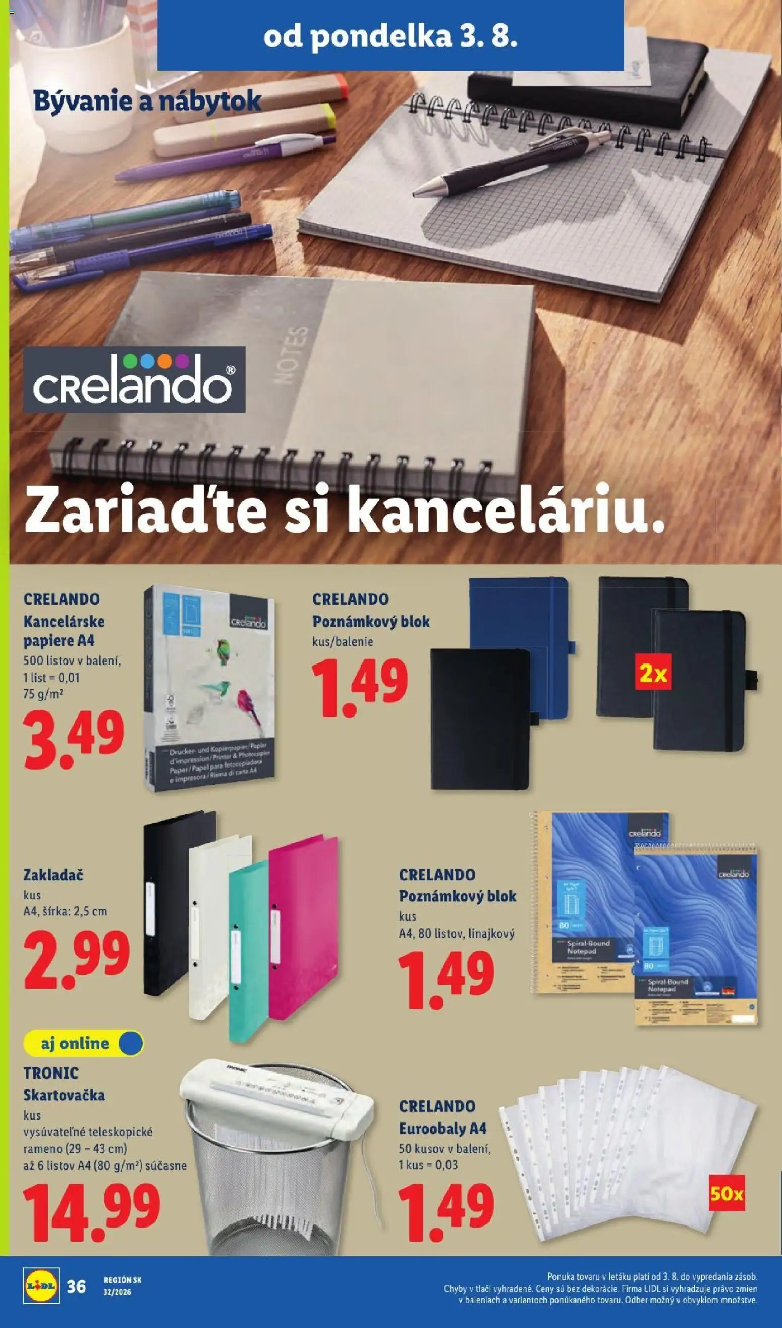 Nové Lidl akcie – leták je platný od 03.08.2026 | Strana: 54