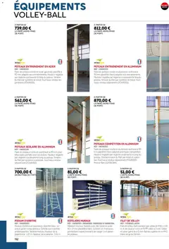 Sport 2000 - Prévisualisation de Sport 2000 Brochure 2026/2027 valide à partir de 01/01/2026 | Page: 192 | Produits: Tablette, Câble, Four, Filet de volleyball