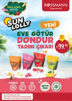 28 Ağustos 2026 tarihinden itibaren geçerli olan Rossmann kataloğu önizlemesi