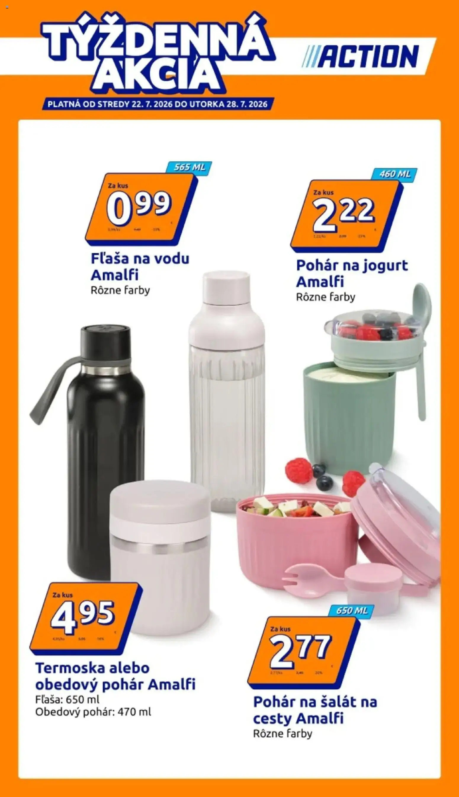 Action leták platný do 28.07.2026 od 22.07.2026 » aktuálna zľava catalogue cover