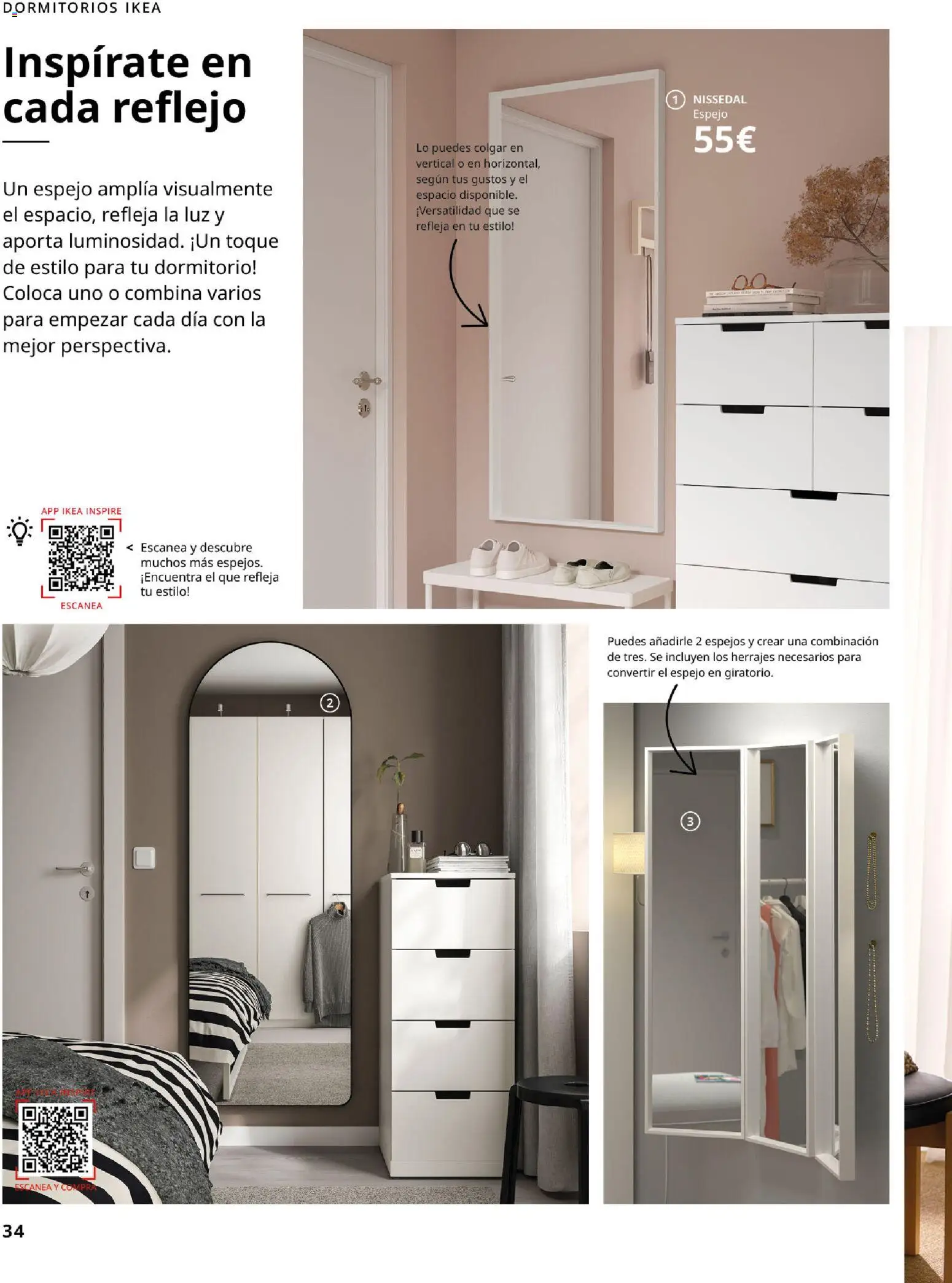 IKEA - Accesorios y decoración │ válido desde el 01/09/2026 | Página: 34 | Productos: Espejo
