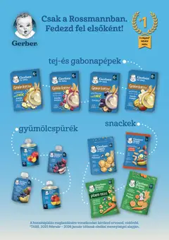 Gerber Grain &grow banán hruška, Mléčná kaše s banánem a hruškou pro děti od 6 měsíců. - amely érvényes a következő dátumtól: 18.05.2026 | Oldal: 2 | Termékek: Banán, Bébiétel, Mangó