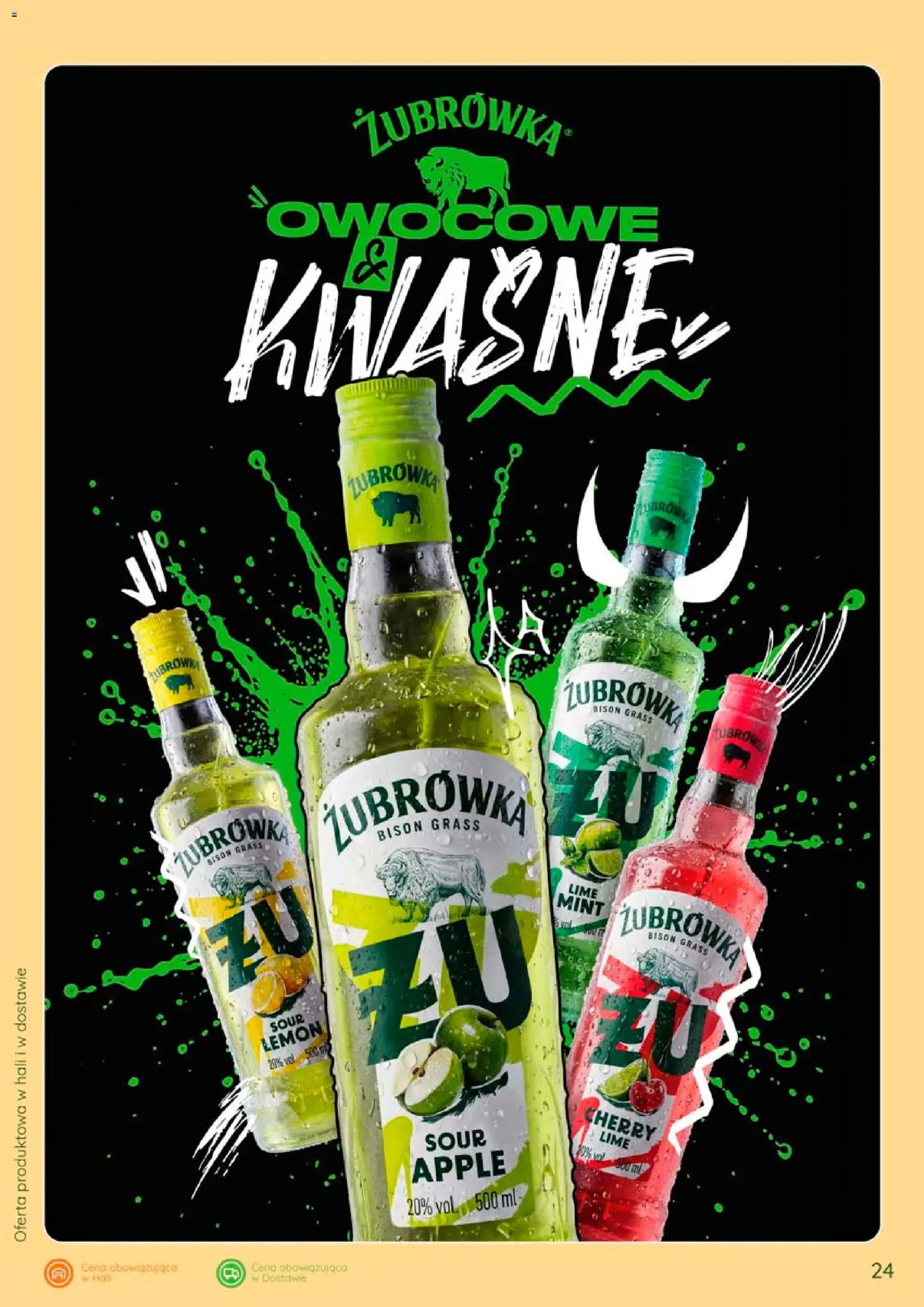 Eurocash gazetka - Katalog Alkoholowy od 01.08.2026 | Strona: 24 | Produkty: Żubrówka