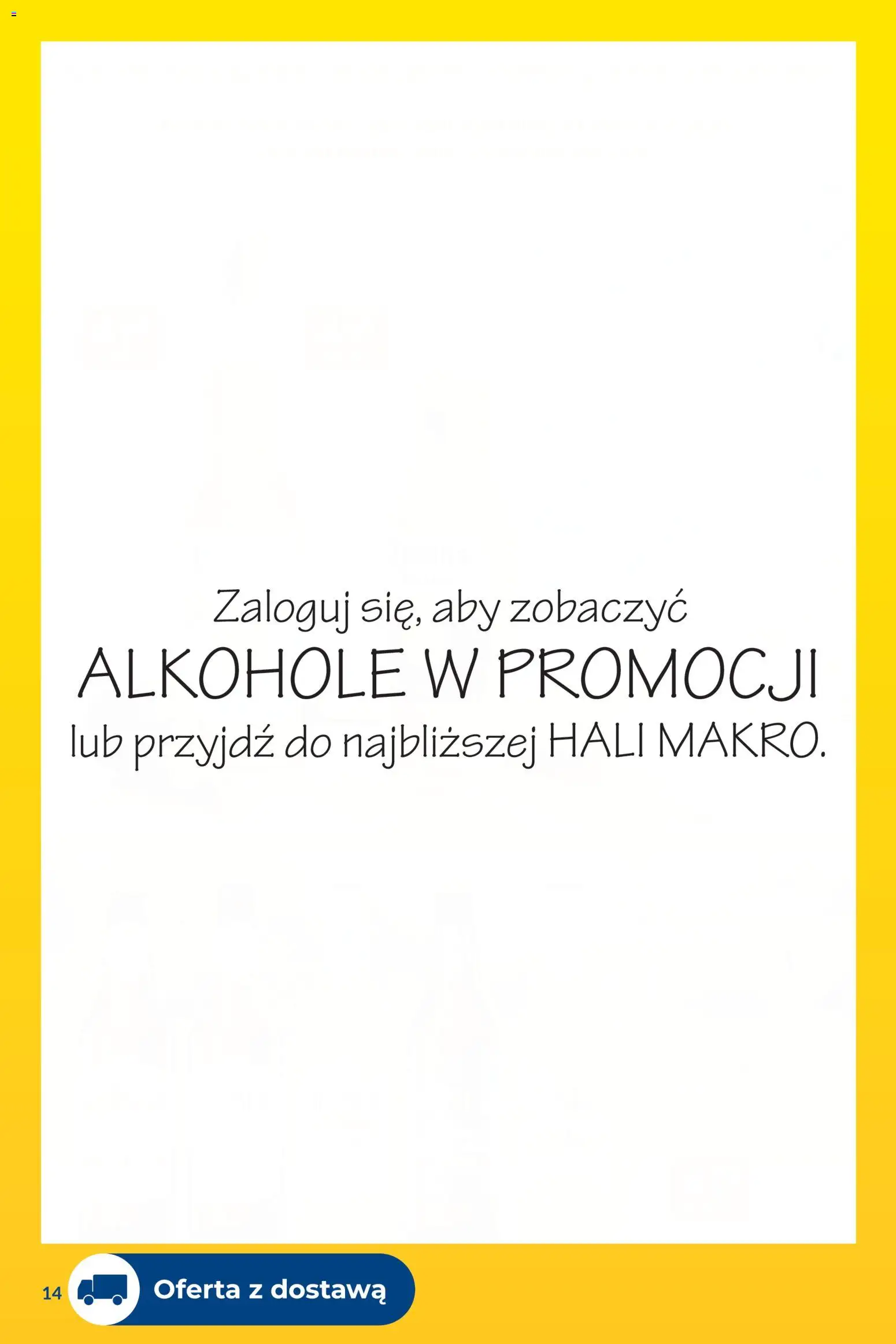 Makro gazetka - Dostawy dla gastronomii od 01.09.2026 | Strona: 14 | Produkty: Alkohole