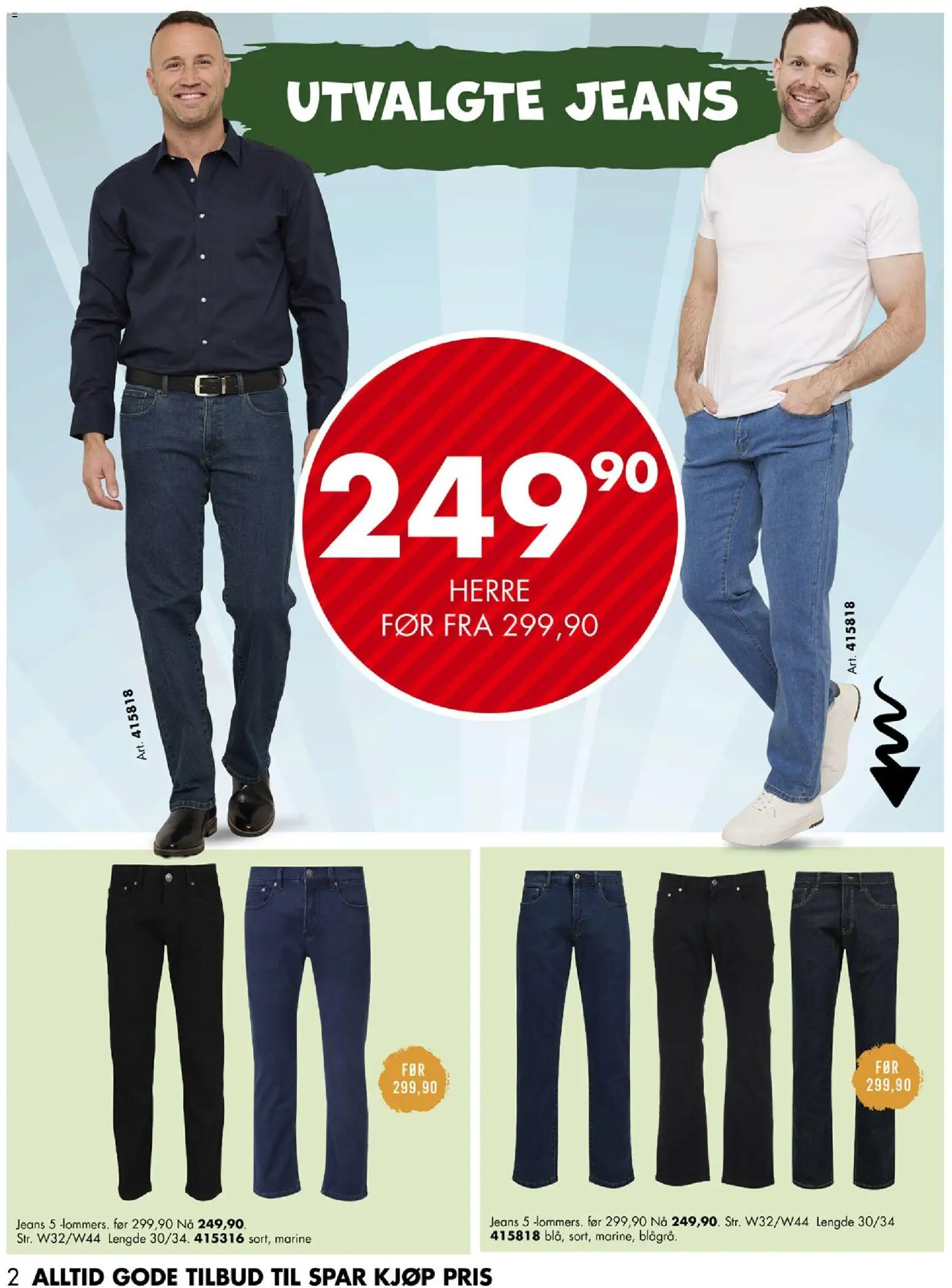 {H1} | Side: 2 | Produkter: Jeans