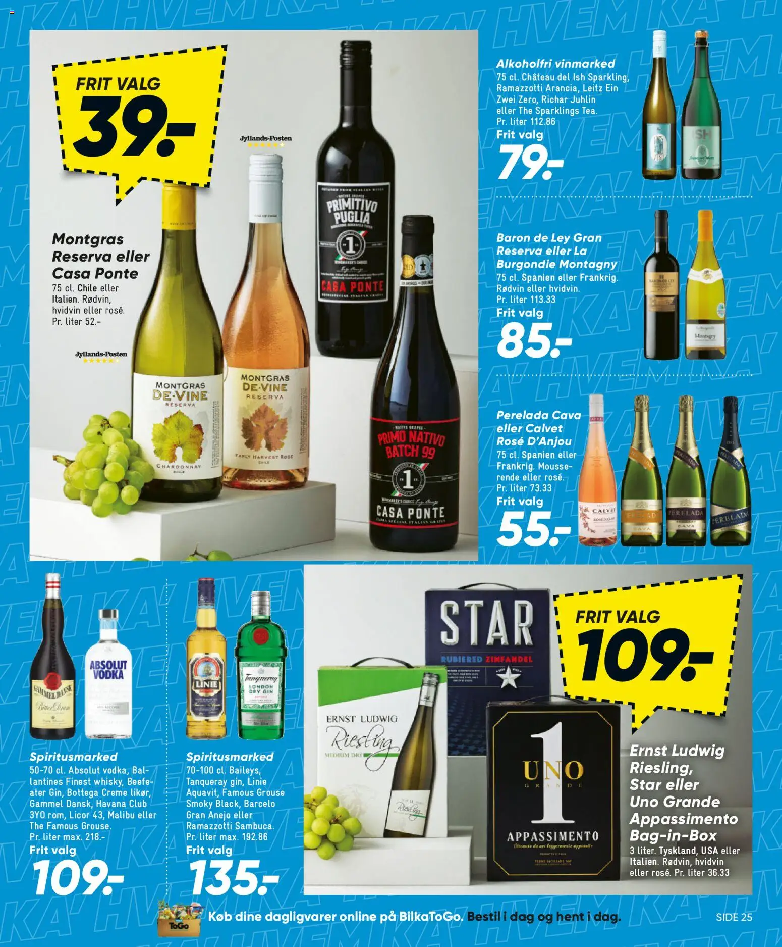 Bilka tilbudsavis – gyldig fra 29.05.2026 | Side: 32 | Produkter: Asas de frango, Creme, Gin