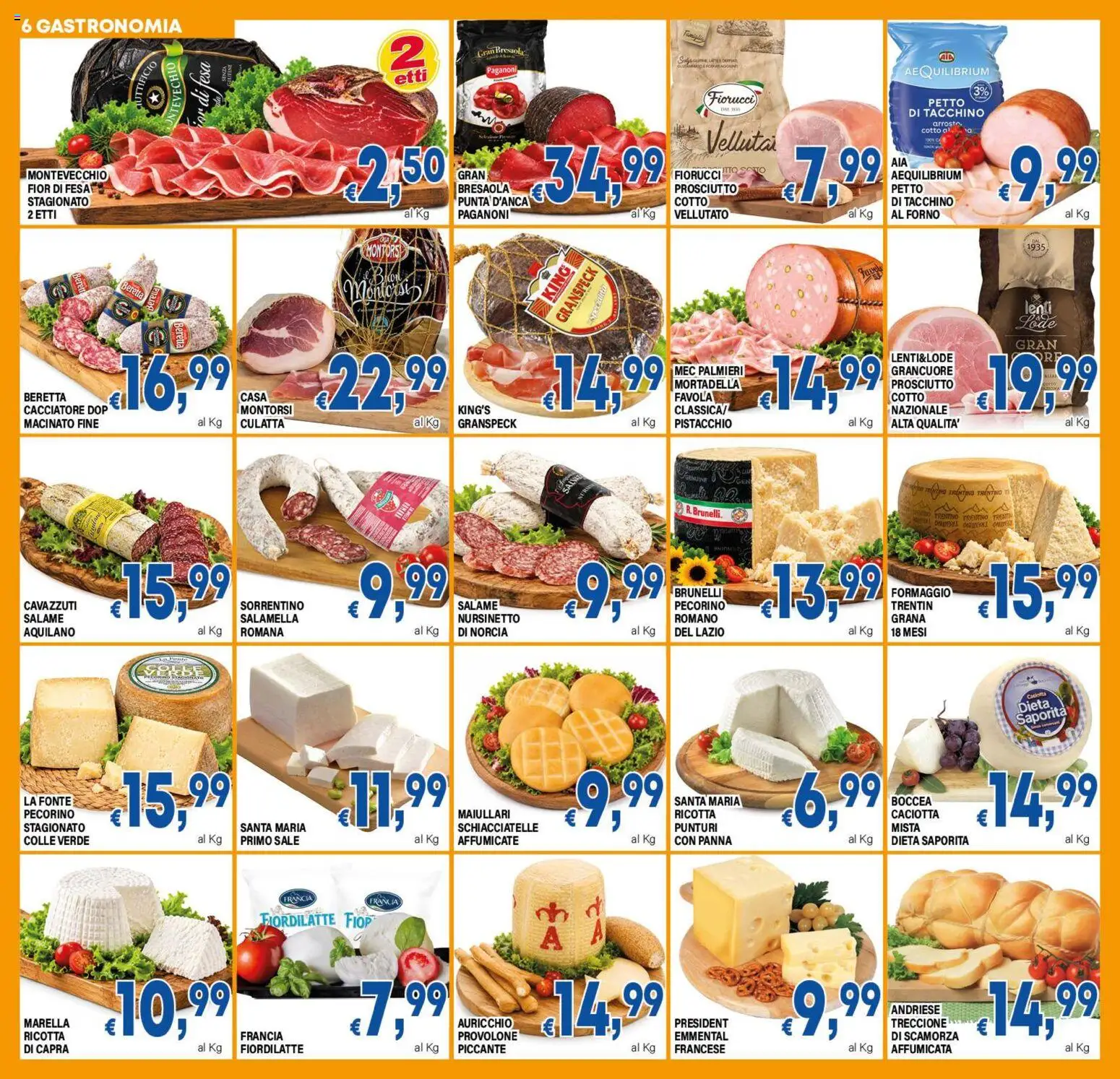 Volantino DEM del 23/10/2026 | Pagina: 6 | Prodotti: Arrosto, Panna, Prosciutto, Forno