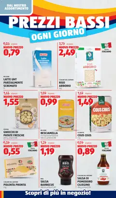 Anteprima del volantino GNOCCHI DI PATATE FRESCHE, Gnocchi di patate fresche, 400 g, al kg €3,88 valido a partire dal 11.05.2026 | Pagina: 4