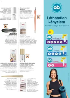 Müller Lifestyle magazin - amely érvényes a következő dátumtól: 2026.08.03. | Oldal: 35 | Termékek: Fedőlakk, Eszköz