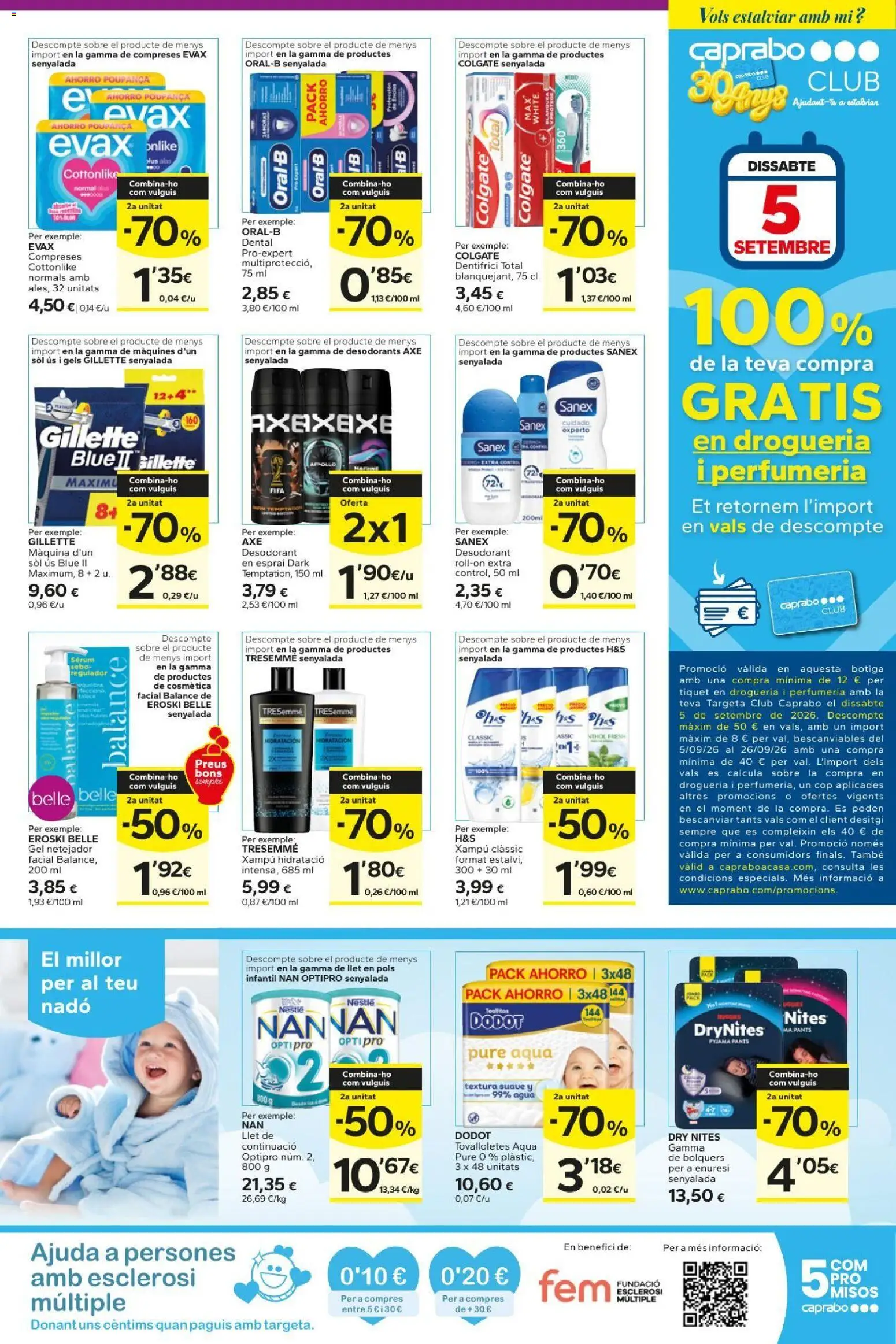 Caprabo folleto │ válido desde el 27/08/2026 | Página: 21 | Productos: Puré, Sérum, Agua