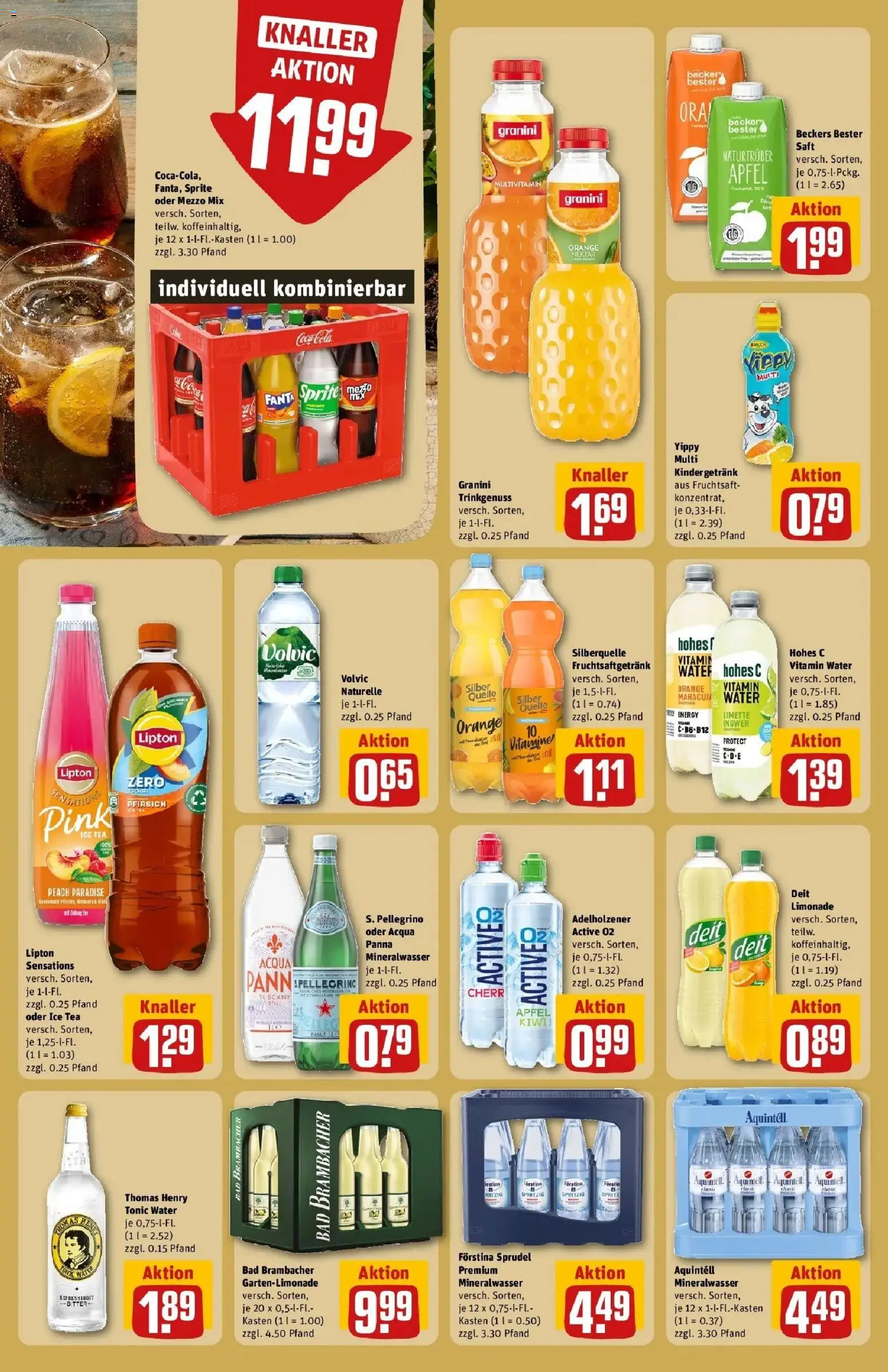 REWE Prospekt ab 28.09.2026 zum Blättern » Angebote | Seite: 26 | Produkte: Coca cola, Sprite, Adelholzener, Granini