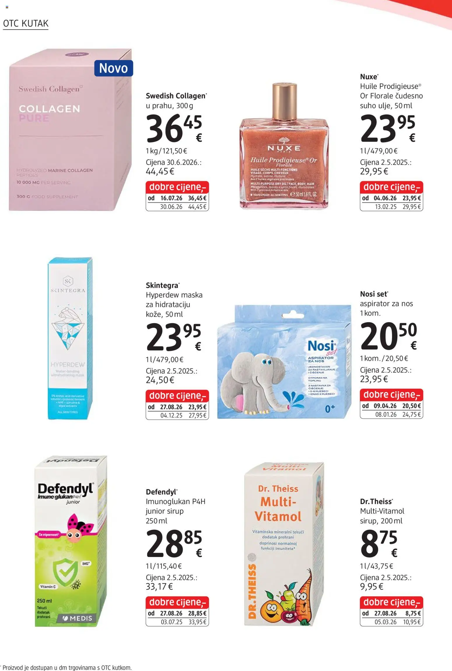 DM katalog | vrijedi od 01.09.2026 | Stranica: 6 | Proizvodi: Maska, Finish, Sirup