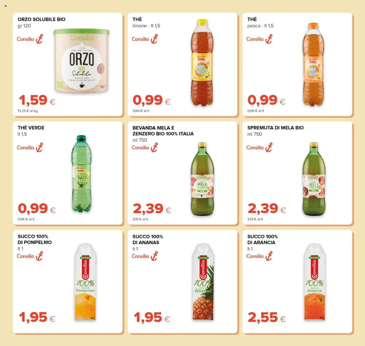 Volantino Oasi del 23.04.2026 | Pagina: 23 | Prodotti: Pompelmo, Ananas, The, Arancia