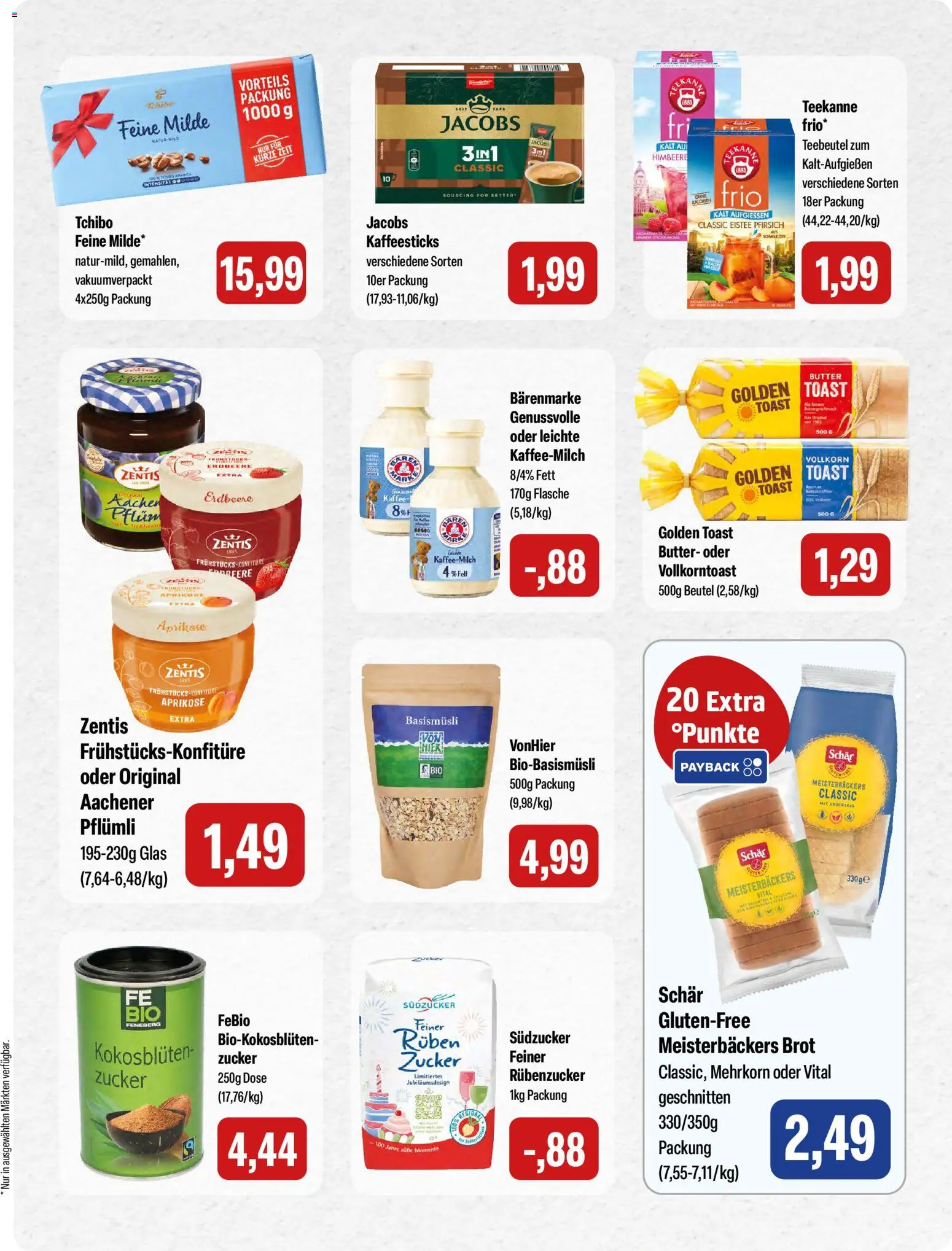 Feneberg Angebote – gültig ab 28.05.2026 | Seite: 11 | Produkte: Kaffee, Toast, Zucker, Brot
