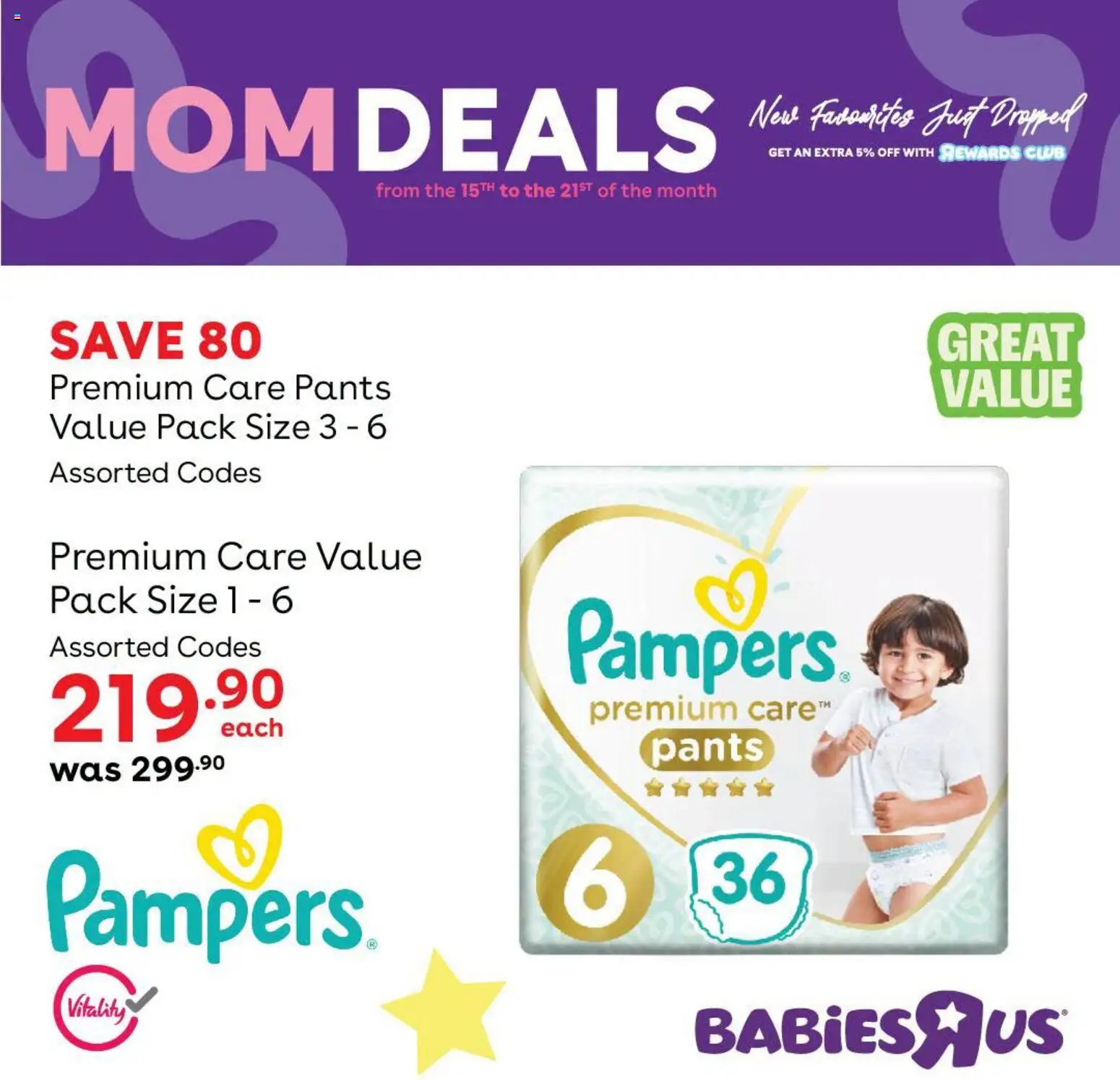 New Babies R Us catalogue – valid from 15/10/2026 | Page: 4 | Products: Pants