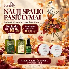 TianDe leidinys galioja nuo 2026.10.01