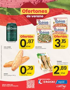 Vista previa Eroski Ofertones de verano válido desde el 28.05.2026