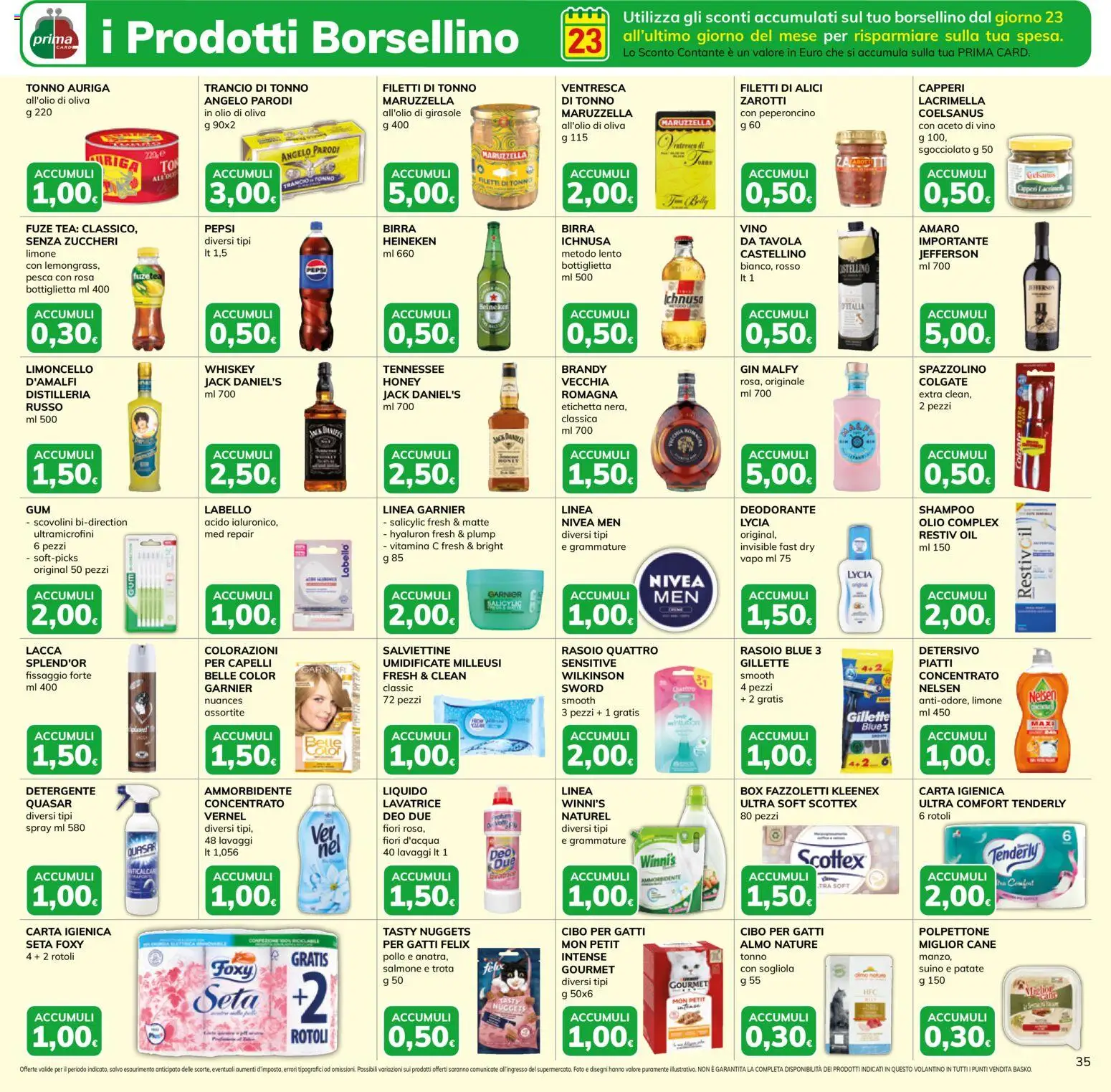 Volantino Basko del 13/10/2026 | Pagina: 35 | Prodotti: Suino, Limone, Pepsi, Amaro