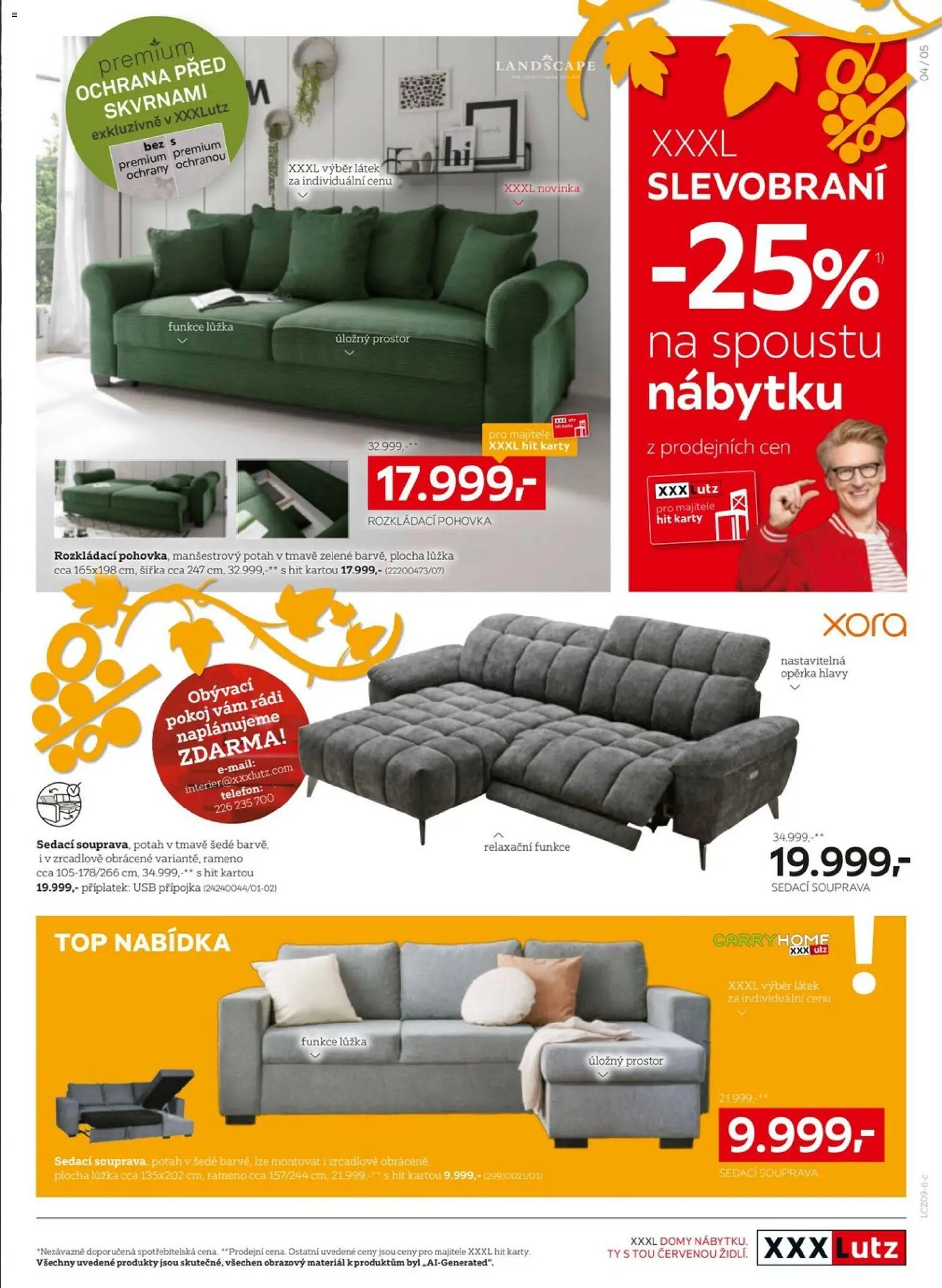 XXXLutz - Sleva 25 % téměř na všechno od 28.09.2026 | Strana: 8