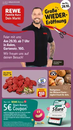 Rewe Prospekt Aalen ab 26.10.2026 gültig