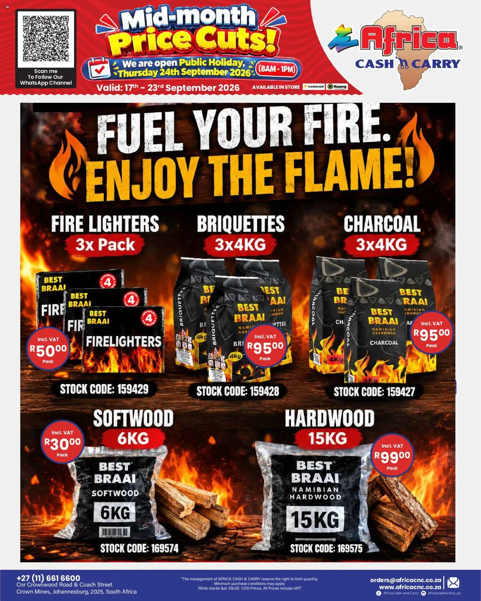 New Africa Cash & Carry catalogue – valid from 17/09/2026 | Page: 51 | Products: Stock