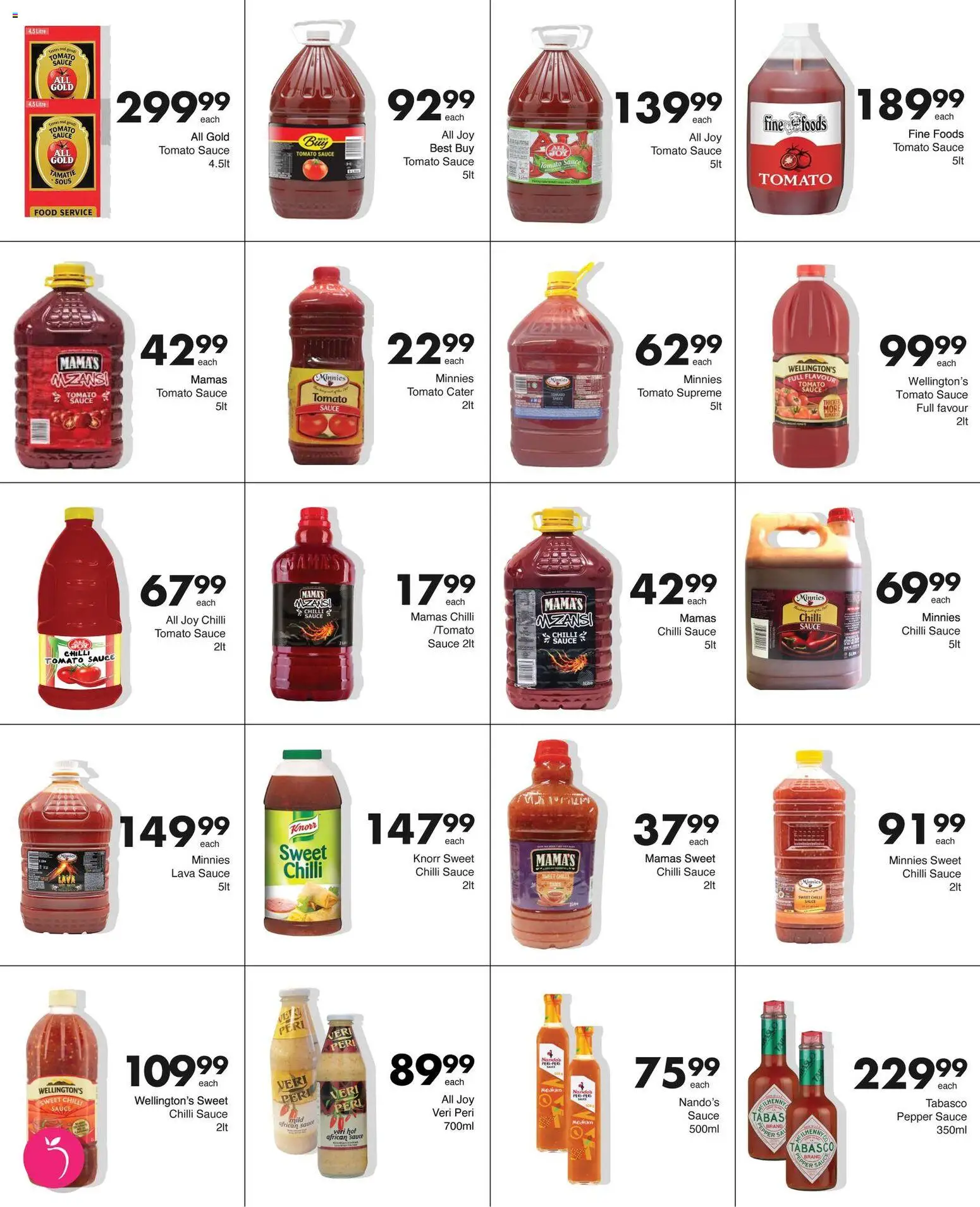 New Save catalogue – valid from 04.05.2026 | Page: 7 | Products: Tomato sauce, Sauce, Pepper, Chilli