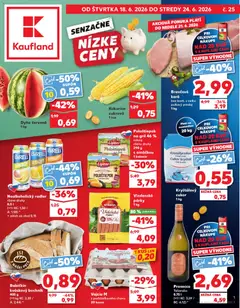 Kaufland leták platný od 18.06.2026
