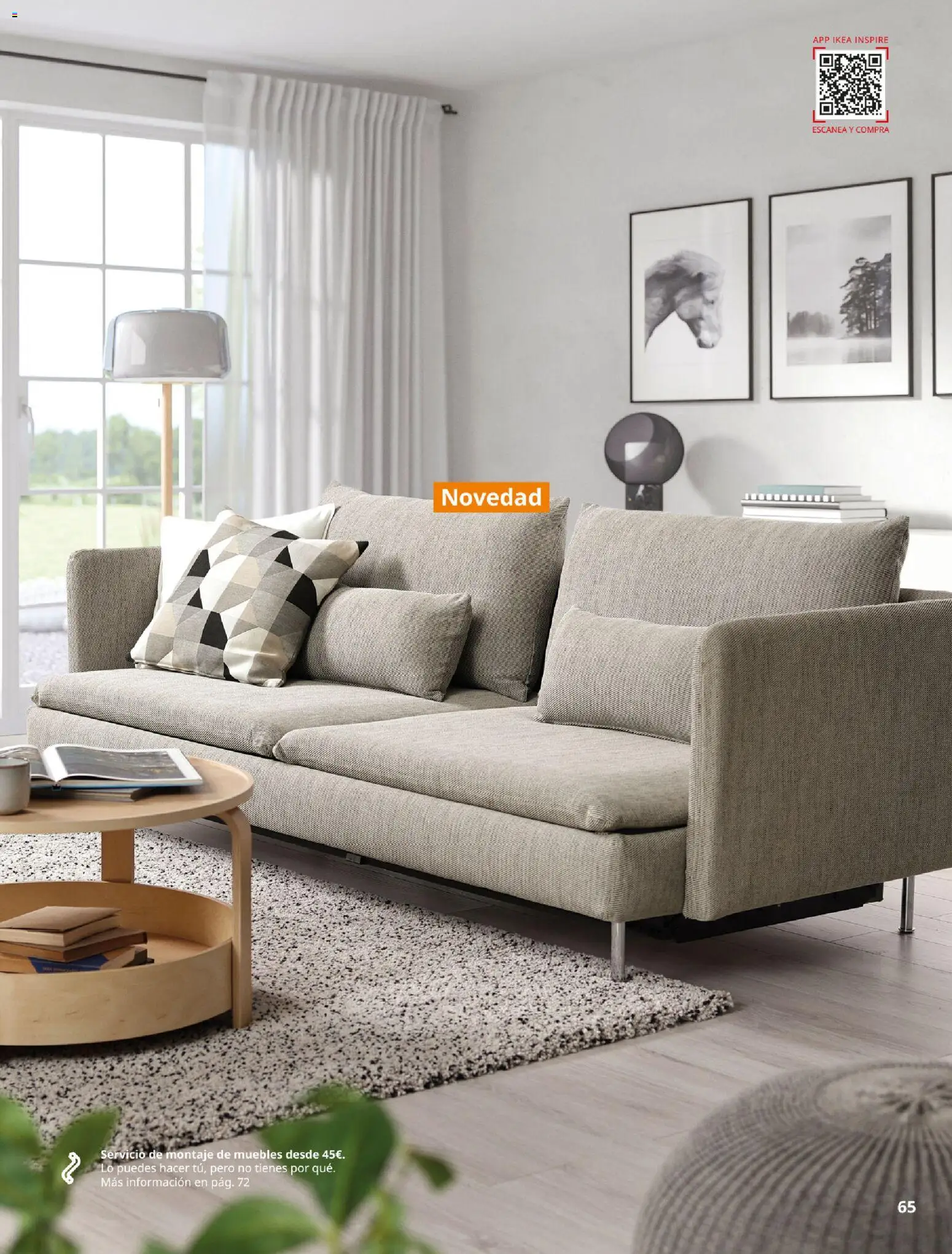 Catálogo IKEA Sofás │ válido desde el 07.05.2026 | Página: 65 | Productos: Muebles