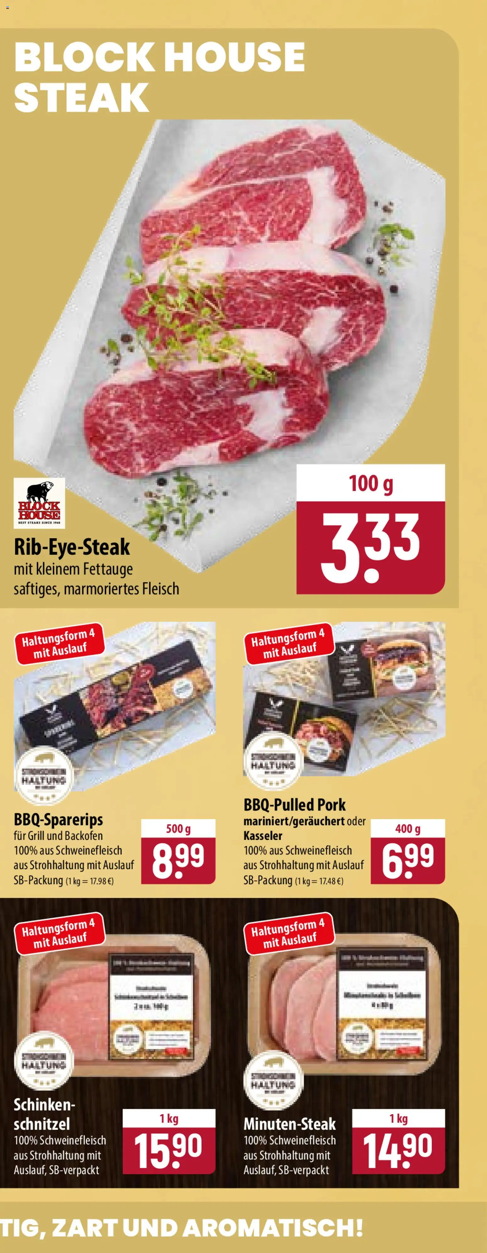 Famila Prospekt – gültig ab 13.07.2026 | Seite: 3 | Produkte: Schnitzel, Backofen, Schinken, Fleisch