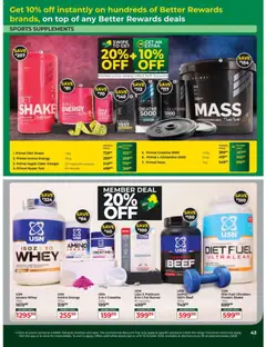 Dis-Chem specials catalogue – valid from 15/09/2026 | Page: 43