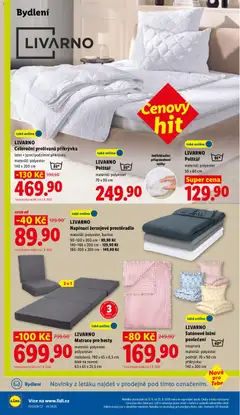 Náhled letáku LIVARNO Polštář, materiál: polyester 50 x 60 cm od 17.08.2026 | Strana: 10