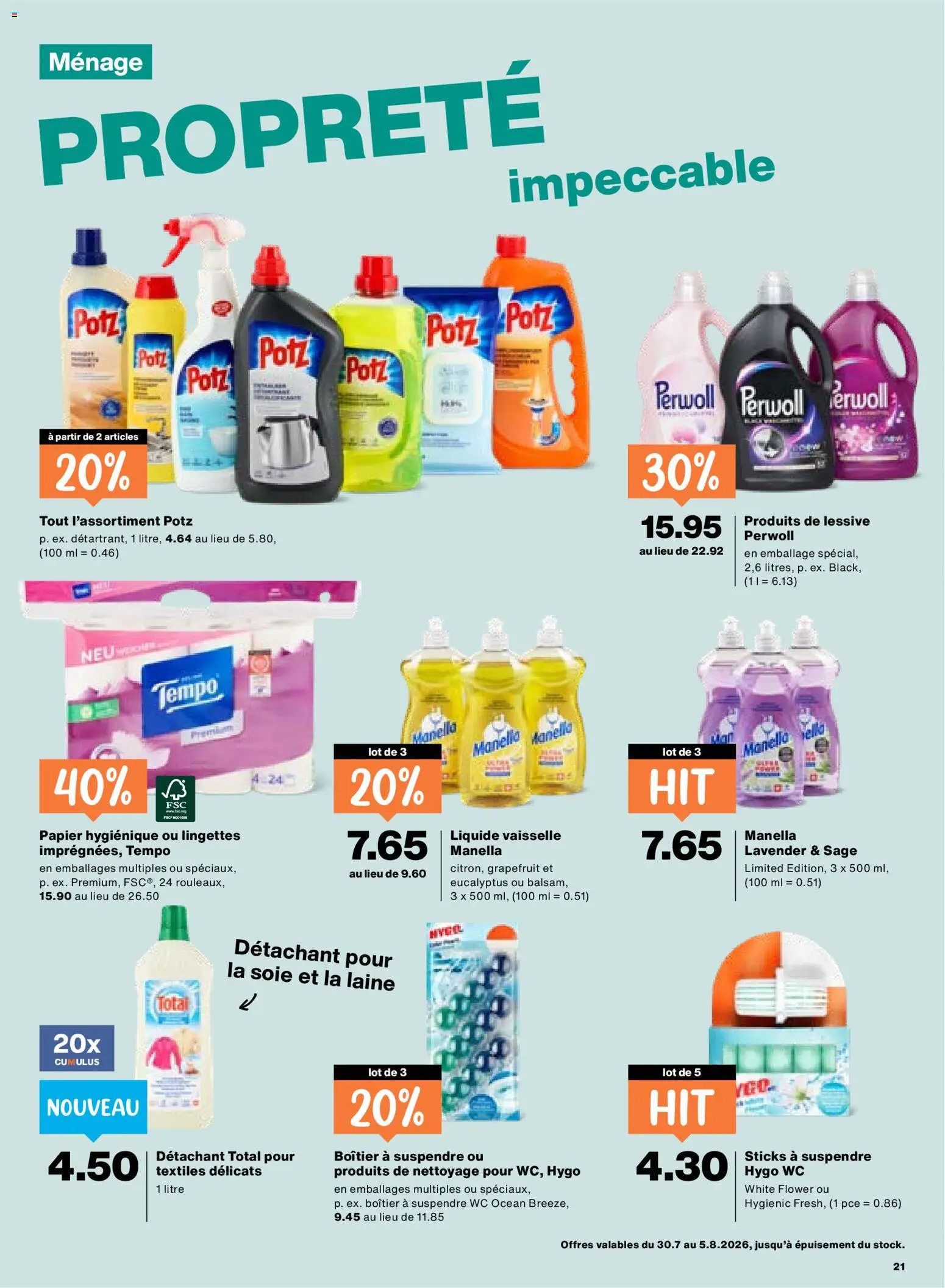 Migros aktionen FR – gültig ab 30.07.2026 | Seite: 21