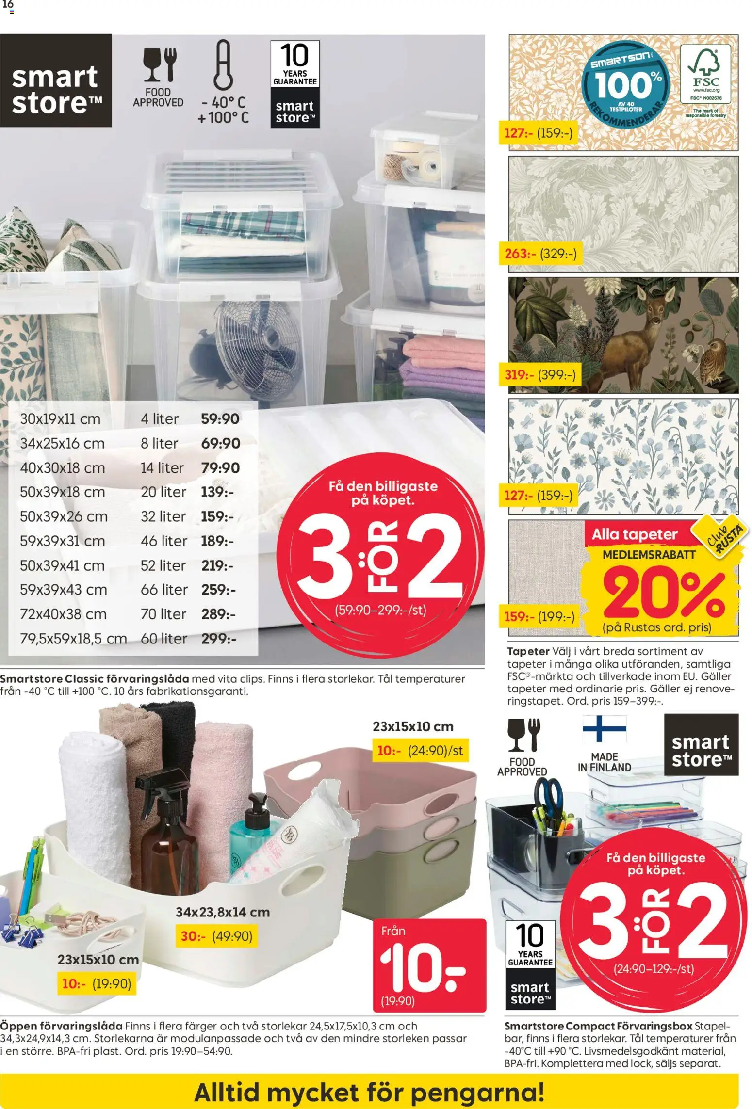 Rusta reklamblad aktuell från 04.05.2026 | Sida: 16