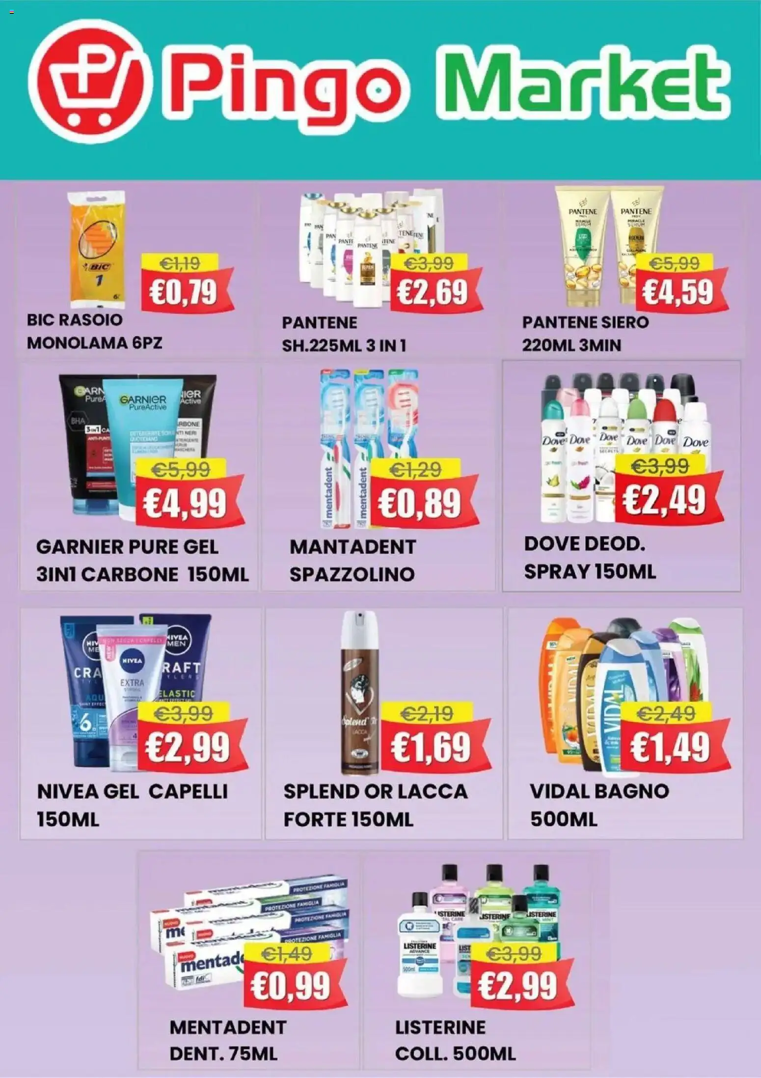 Volantino Offerte del 21.04.2026 | Pagina: 8 | Prodotti: Lacca, Rasoio, Spazzolino, Gel capelli